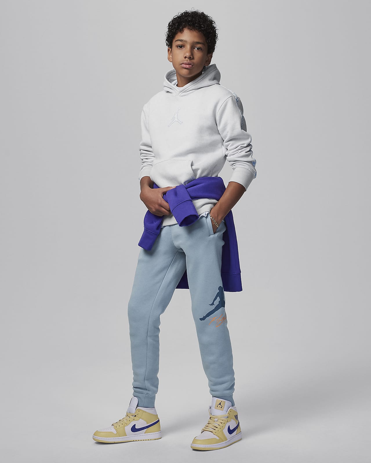 Boys Uniform Regular Active Fleece Knit Jogger Pants 3-Pack