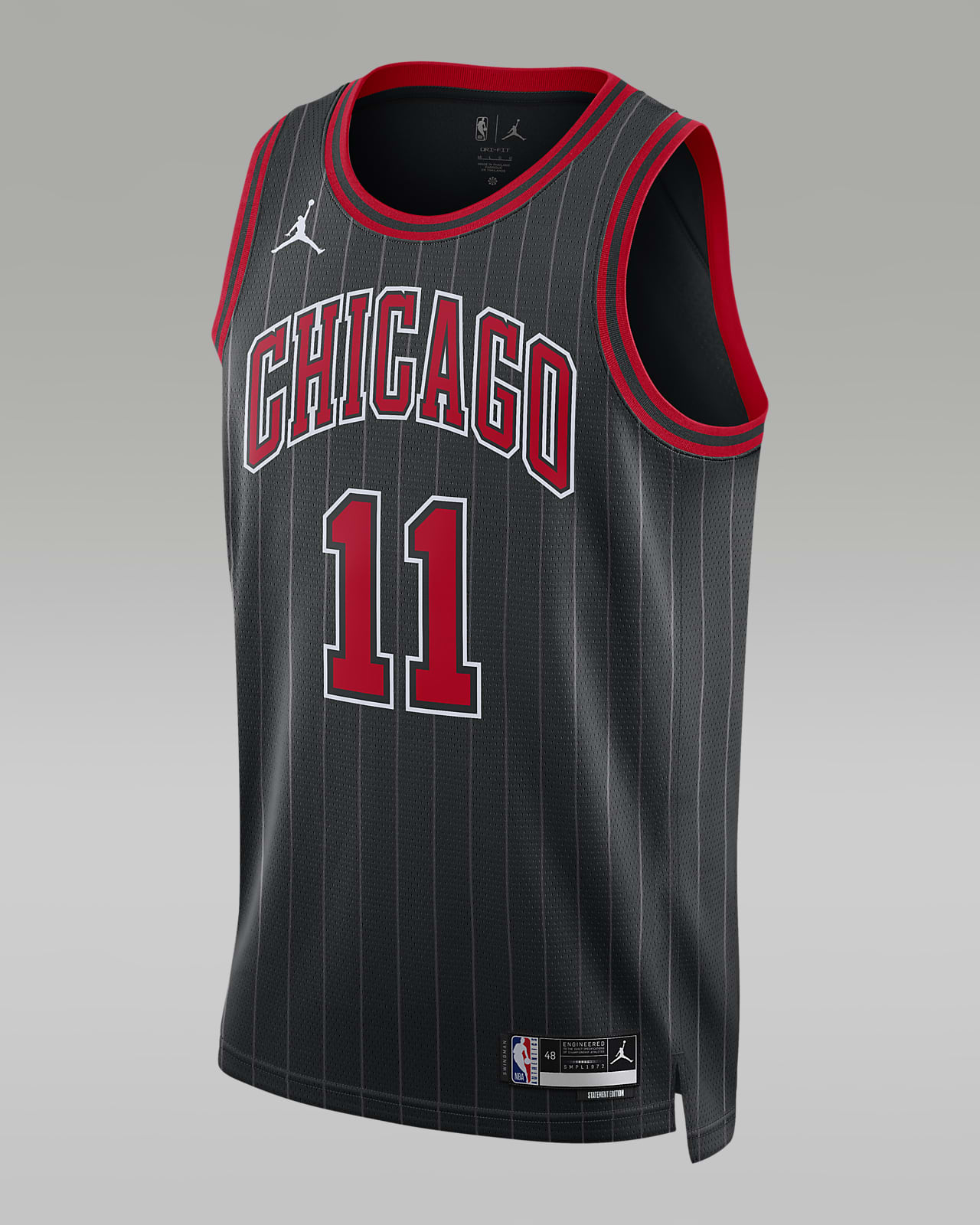 Chicago Statement Edition Jordan Dri-FIT NBA Swingman-trøje. Nike DK