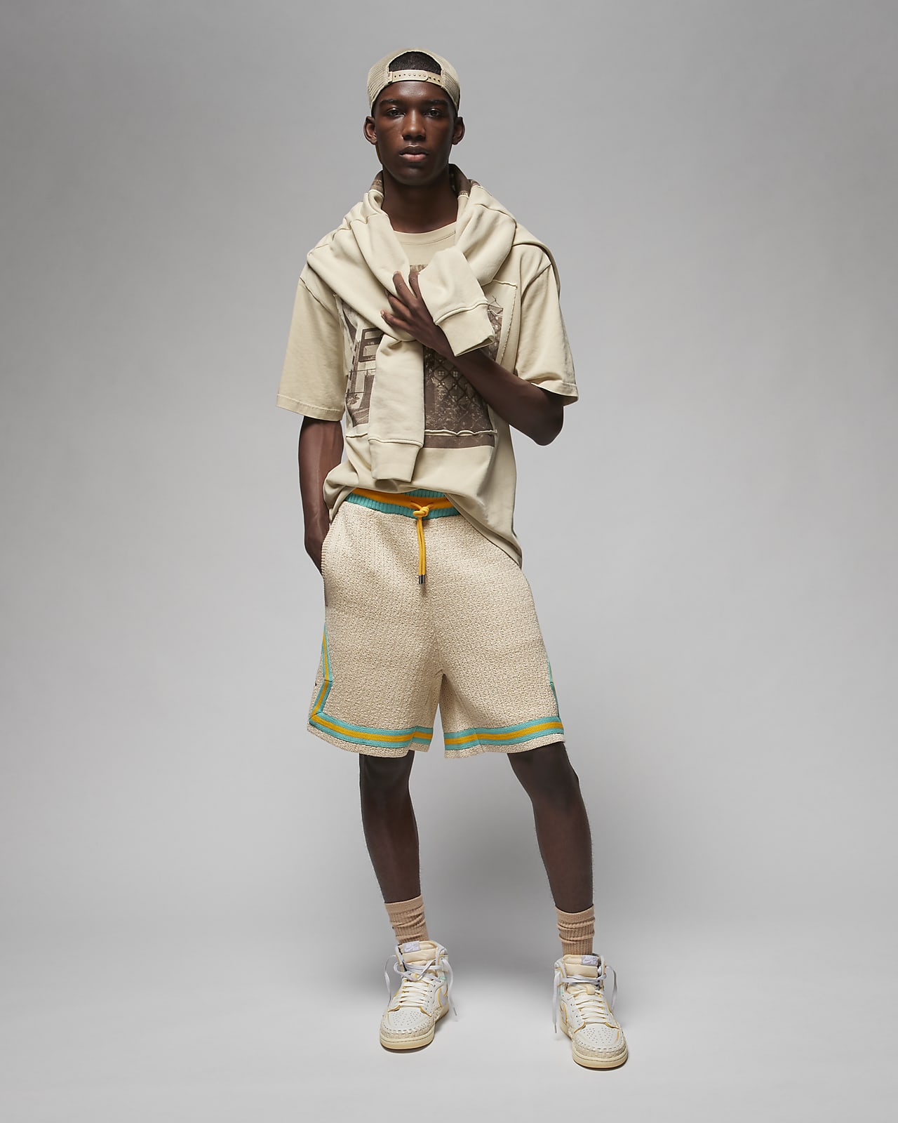 Shorts Diamond para hombre Jordan x UNION x Bephies Beauty Supply