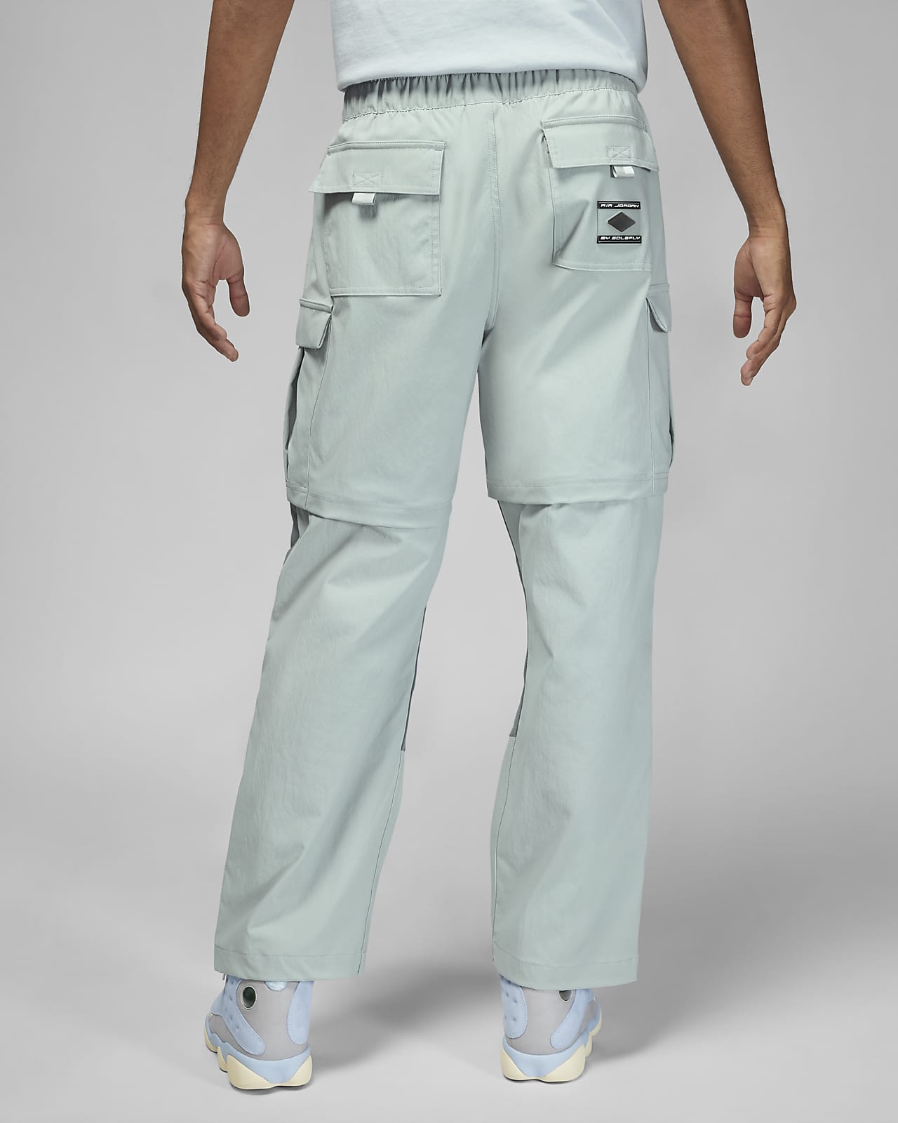 Lined Turn-up Cargo Pants