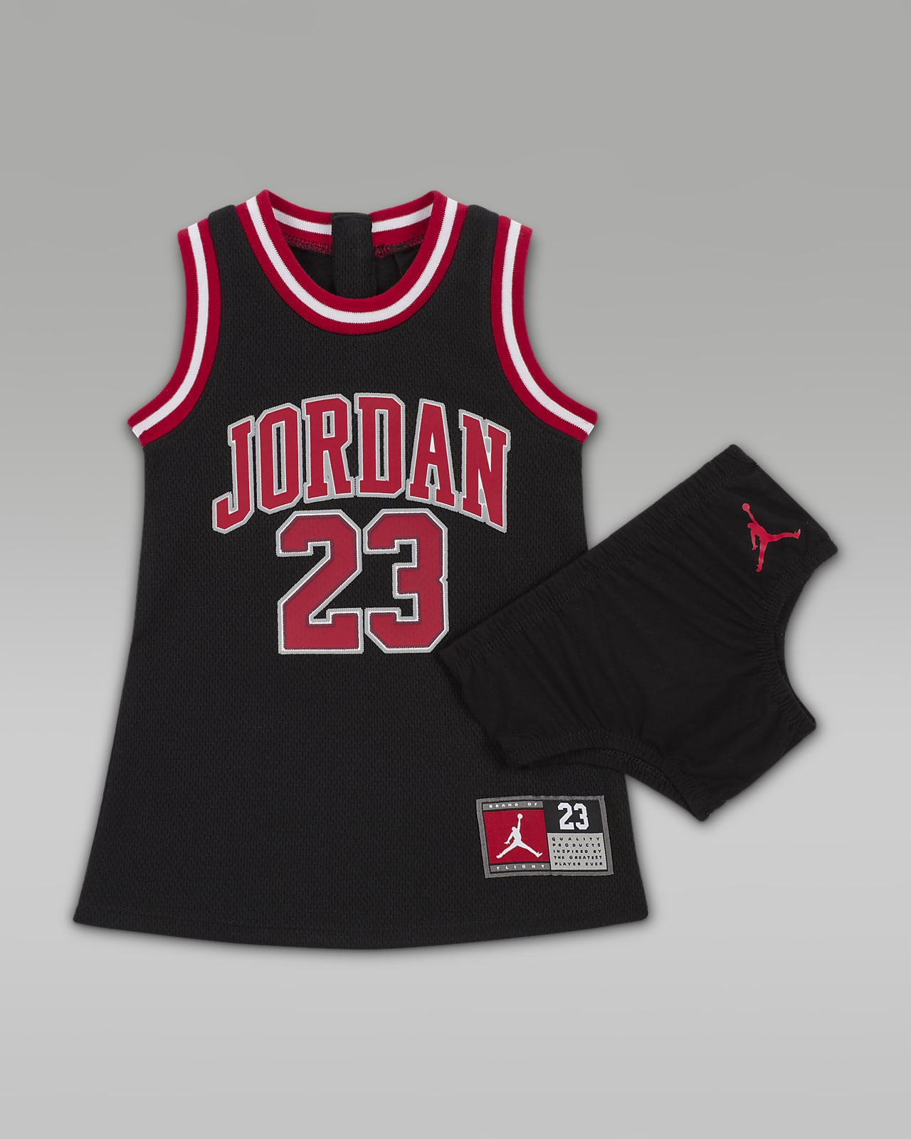 Jordan 23 Jersey Kleid für Babys (12–24 M)