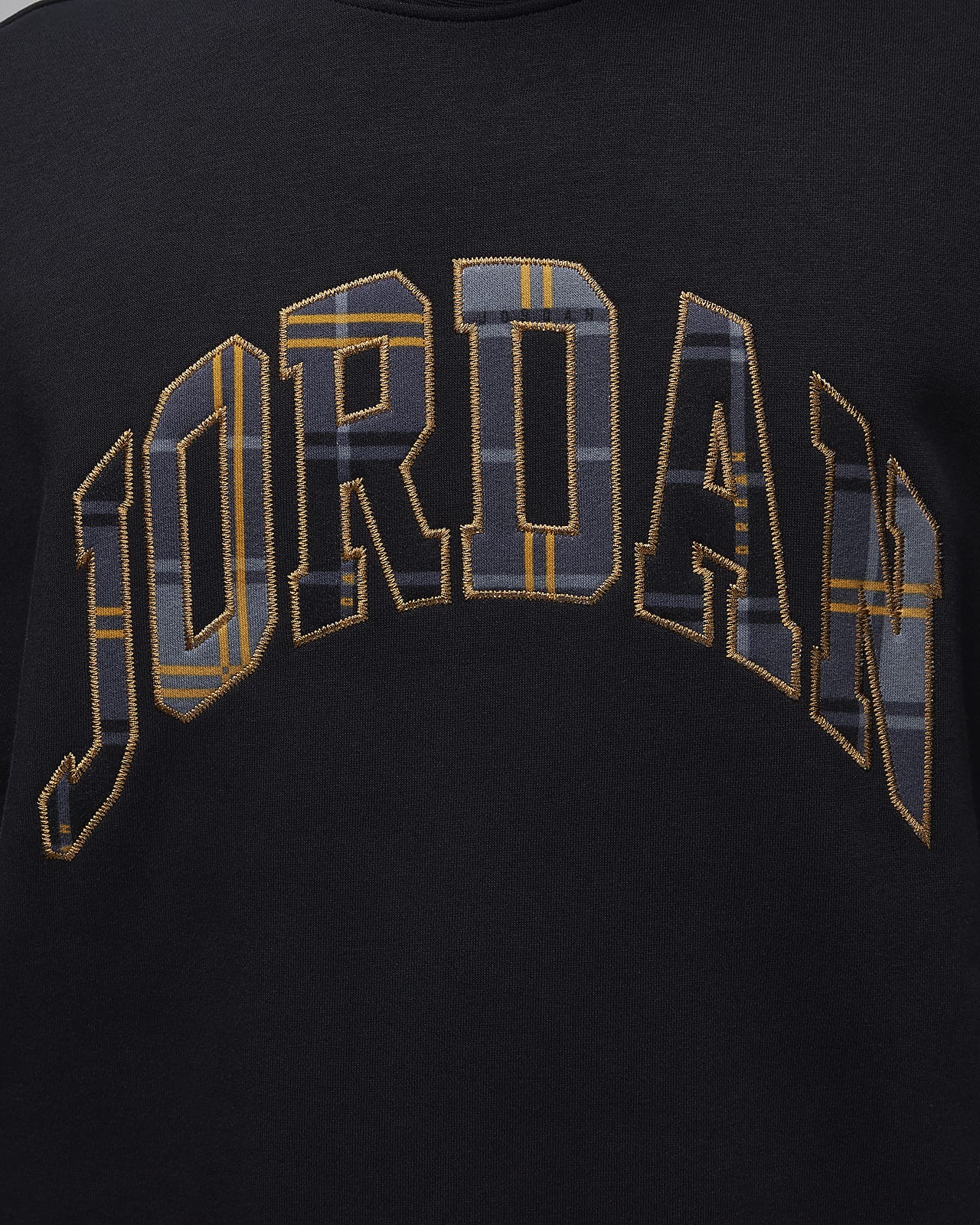 Sudadera jordan gris con letras
