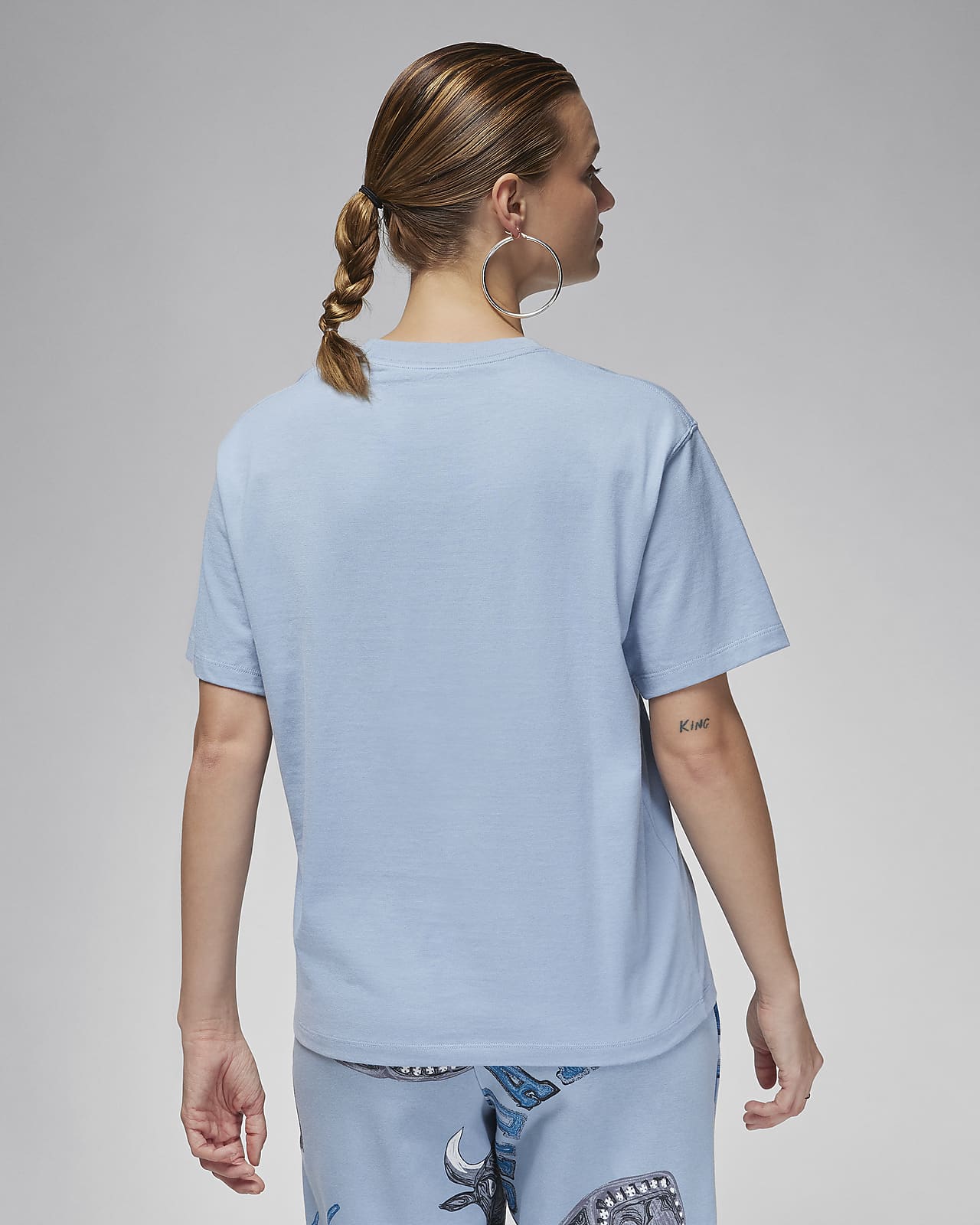 Nike heritage sweatshirt store blue