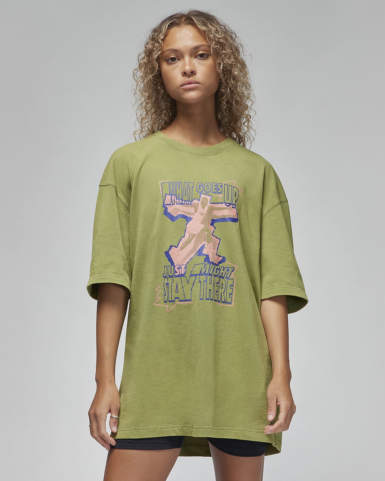Oversized t-shirt Jordan för kvinnor