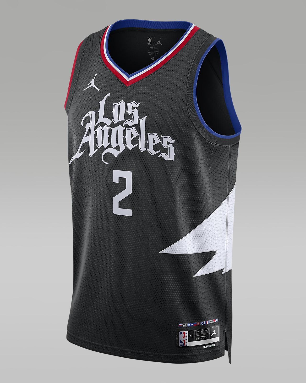 Los Angeles Clippers Statement Edition Jordan Dri-FIT NBA Swingman-trøje til mænd