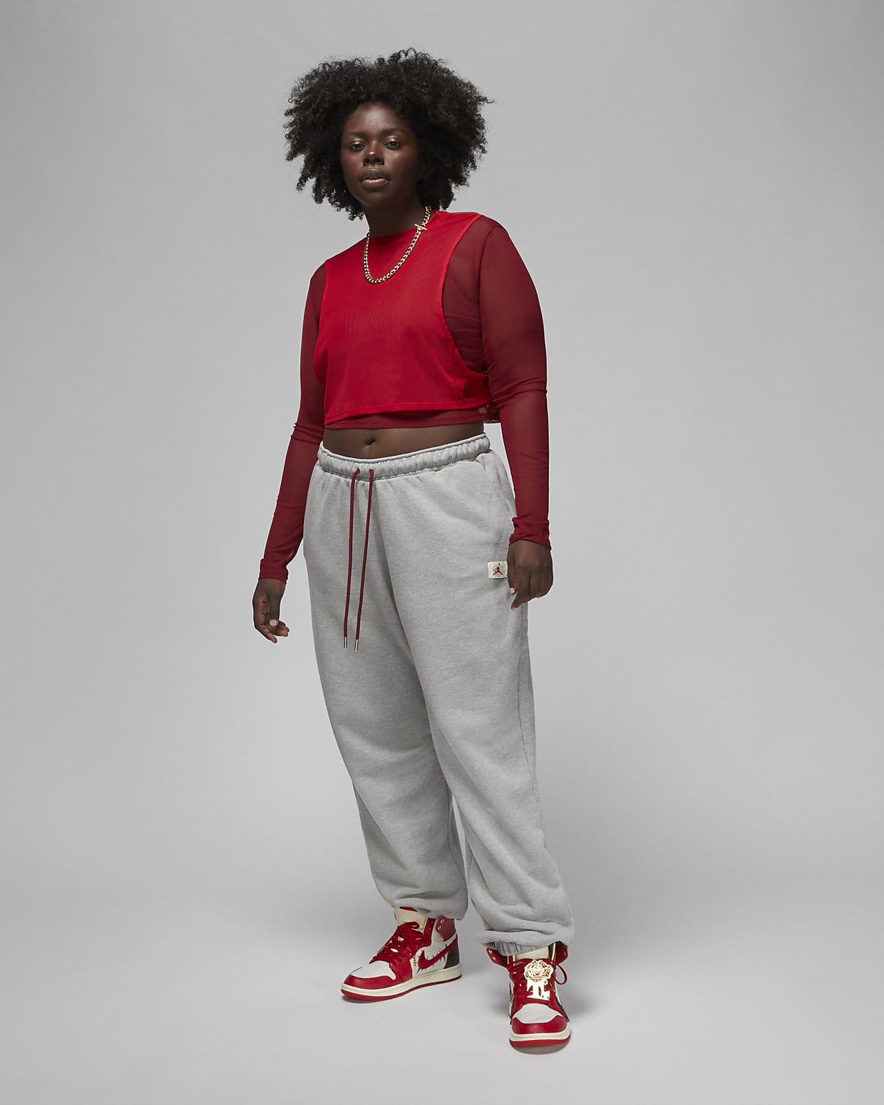 Nike red sweatpants womens clearance