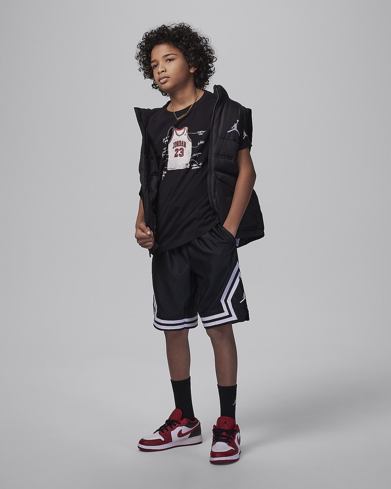 Big black outlet jordan shirt