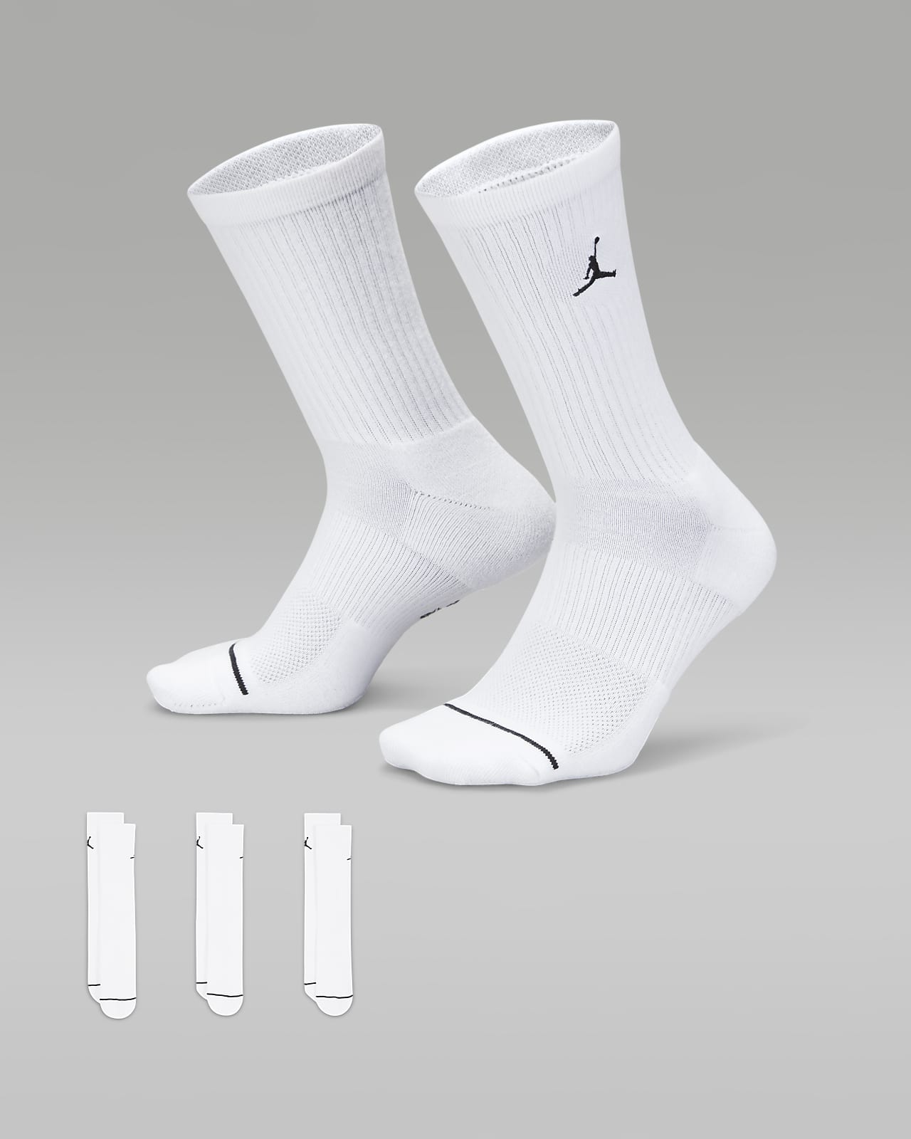 Jordan Everyday crew sokken (3 paar)