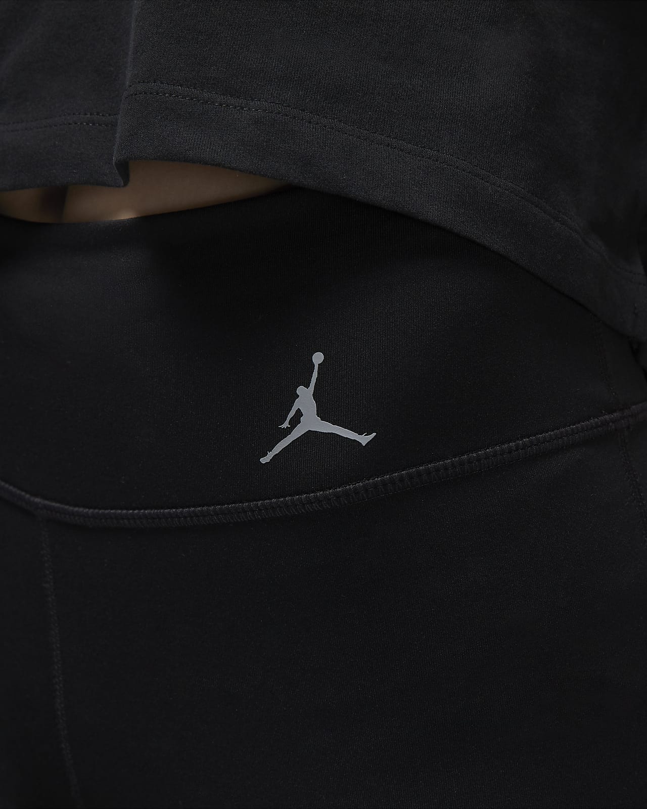 Nike Air all over logo leggings in black