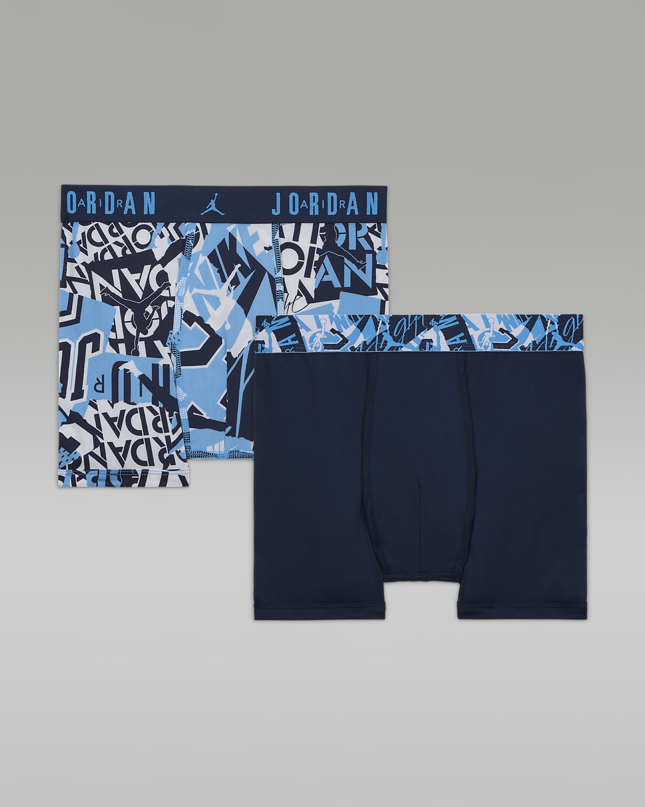Calzoncillos b xer para ni o talla grande Jordan Flight Poly Mash Up paquete de 2