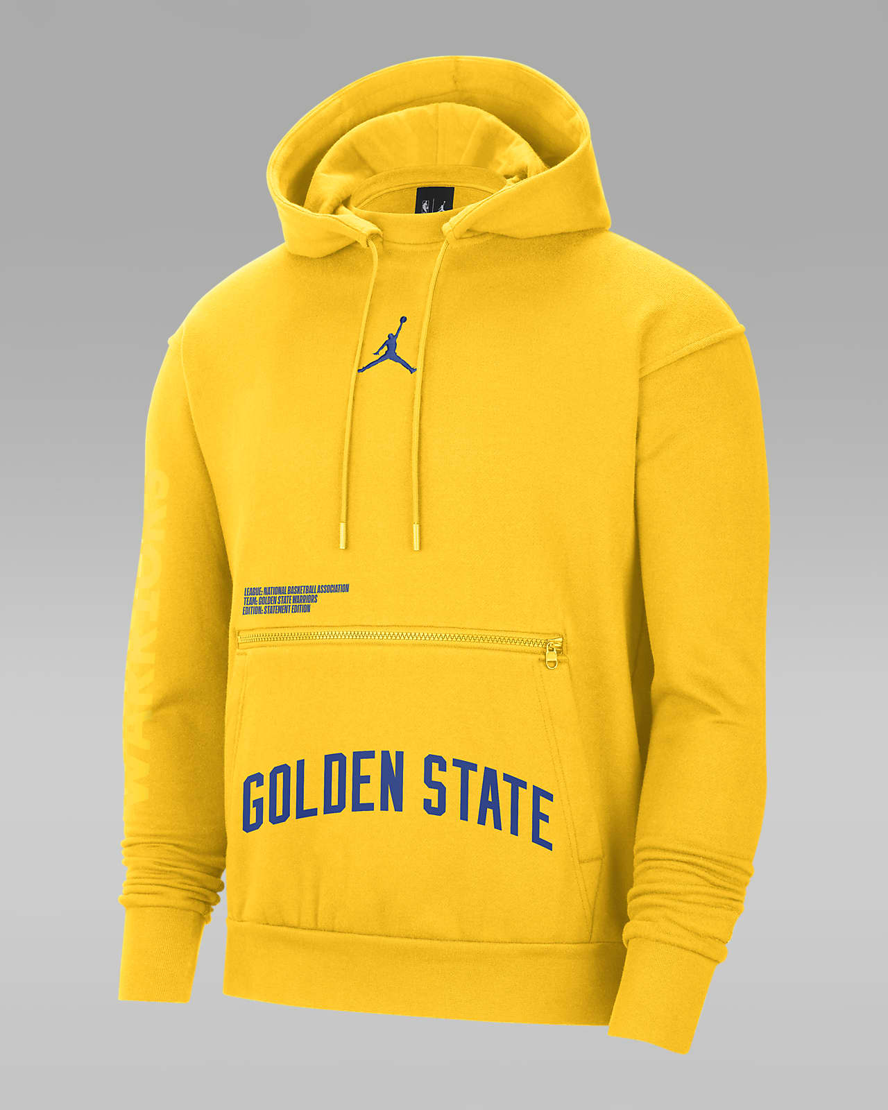 golden state warriors zipper hoodie