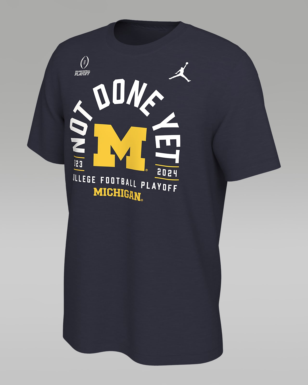 Michigan Men s Jordan College T Shirt. Nike