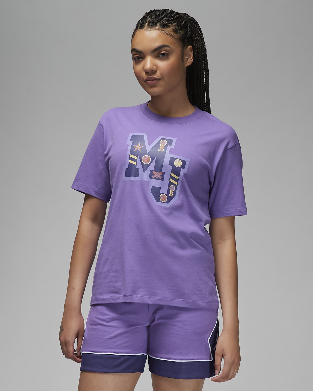 T shirt Jordan motif Girlfriend pour femme. Nike CH
