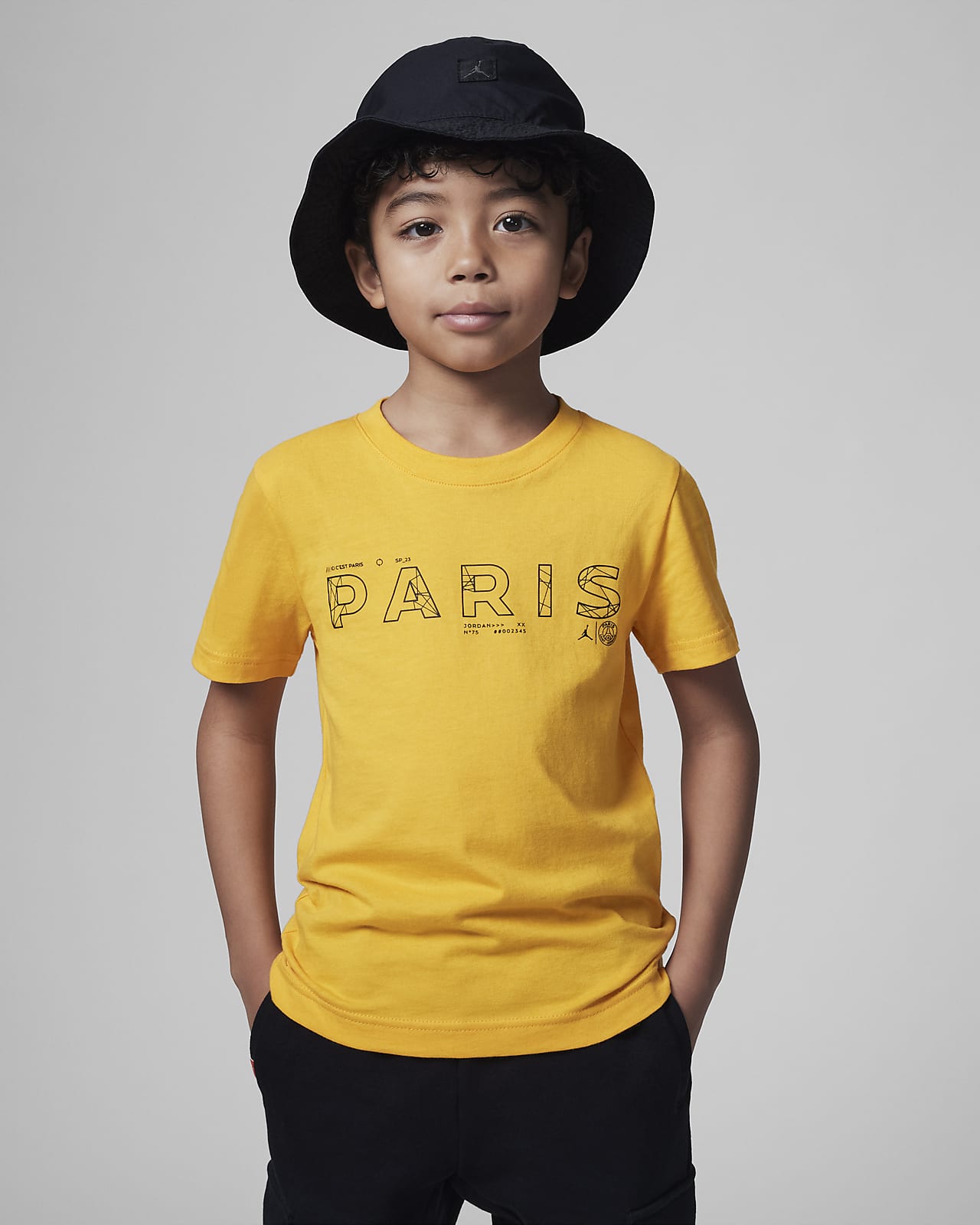 Jordan Paris SP23 Tee Younger Kids T Shirt. Nike SE