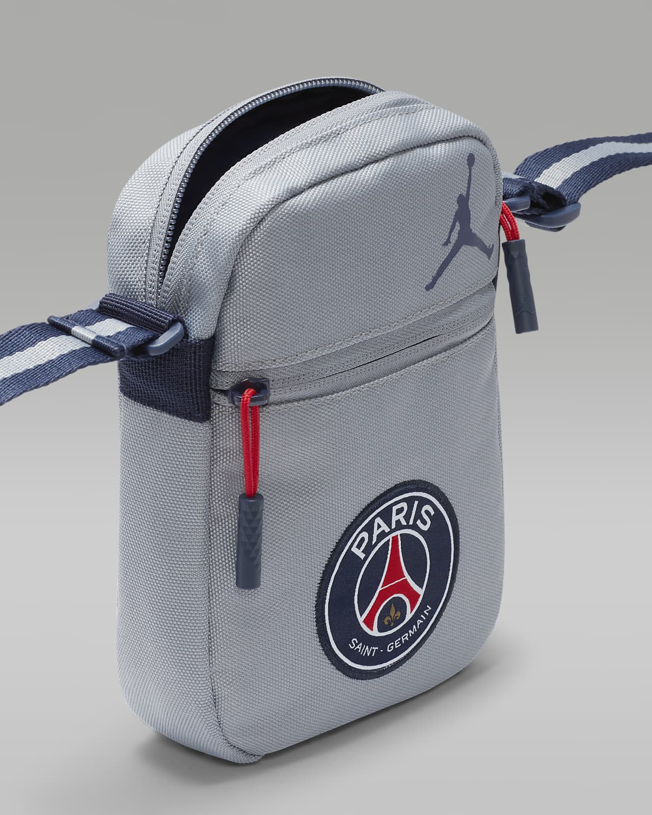 Jordan Air Festival PSG Paris St Germain Grey Cross-Body Bag One Size 