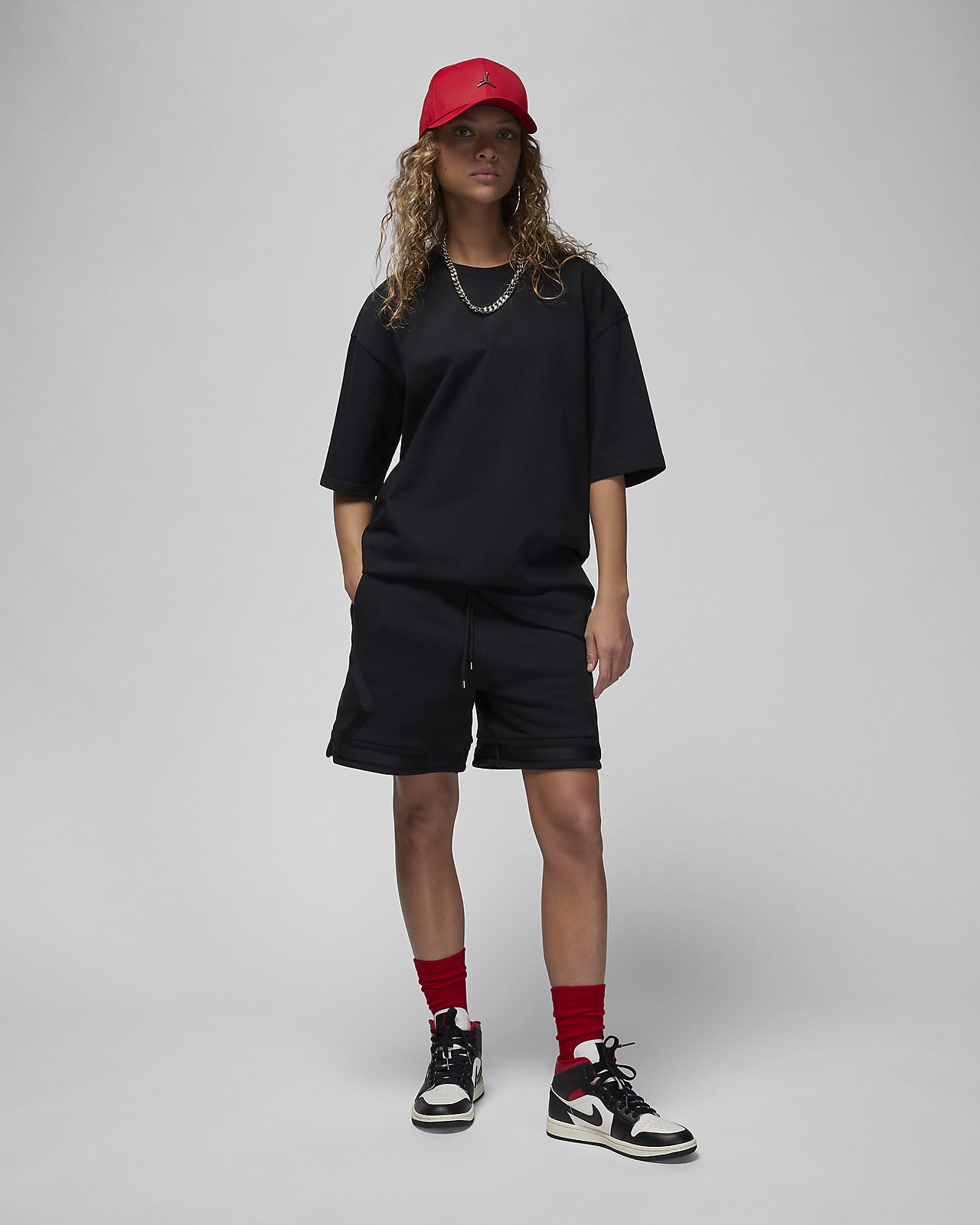 Jordan Essentials oversized T shirt voor dames. Nike BE