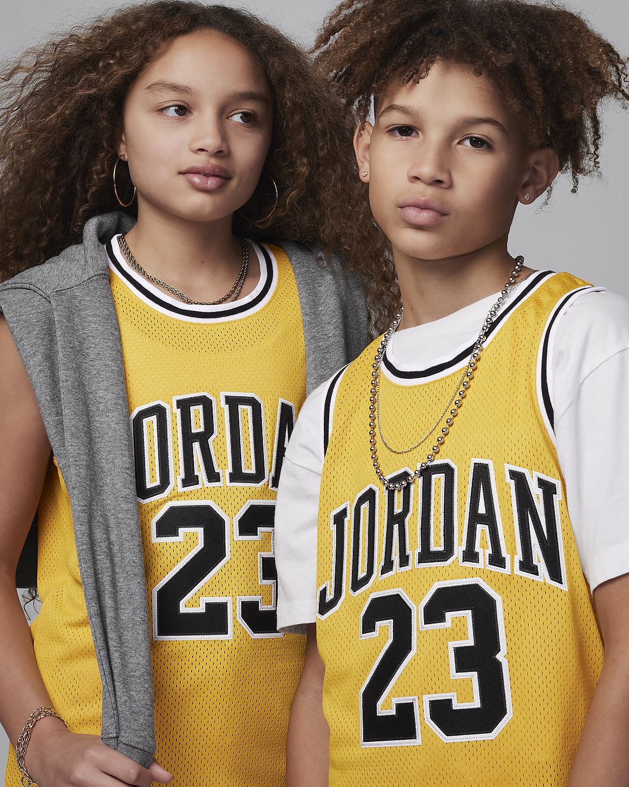 Camiseta de tirantes para niños talla grande Jordan.