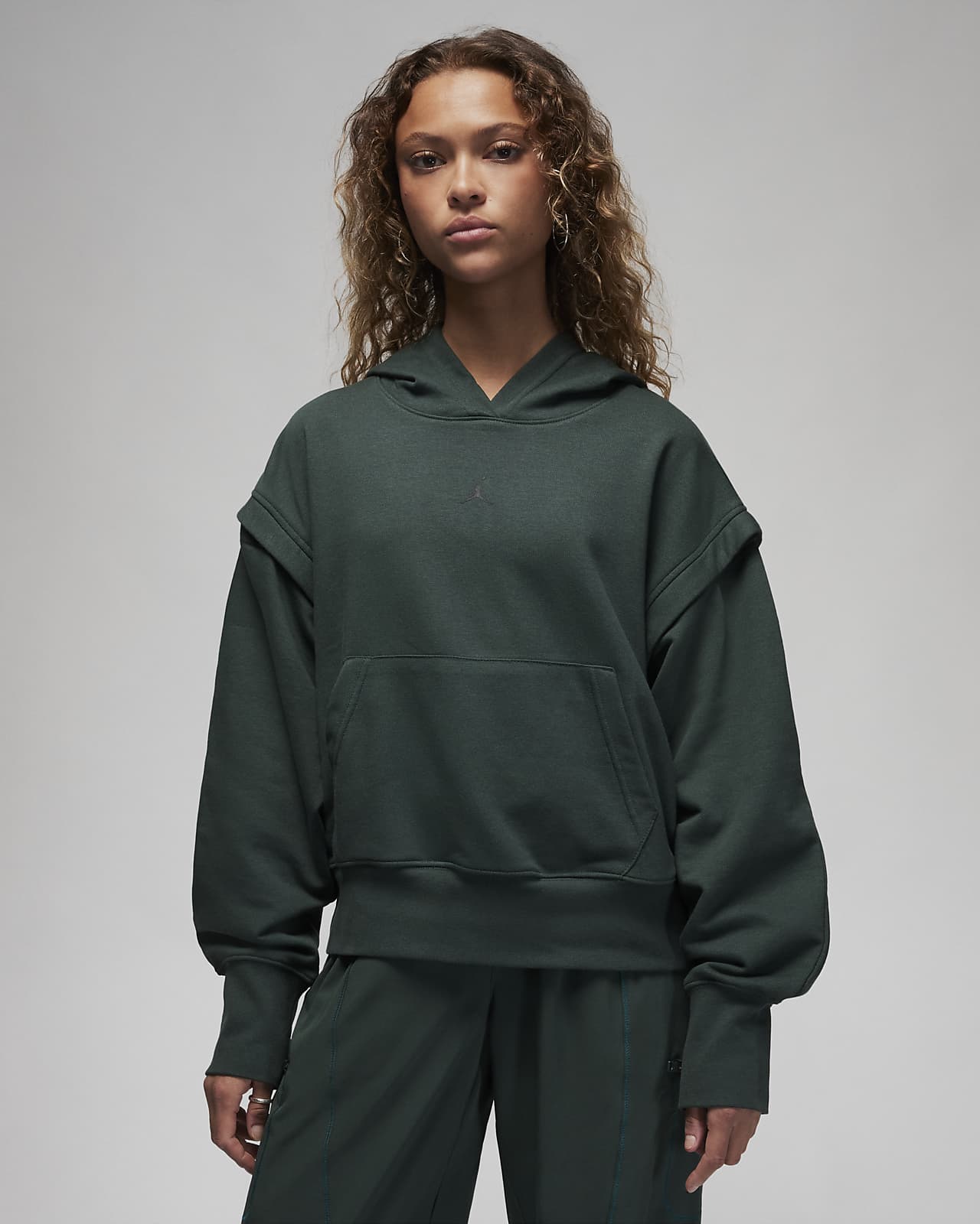 Jordan Sport fleecehoodie voor dames. Nike BE