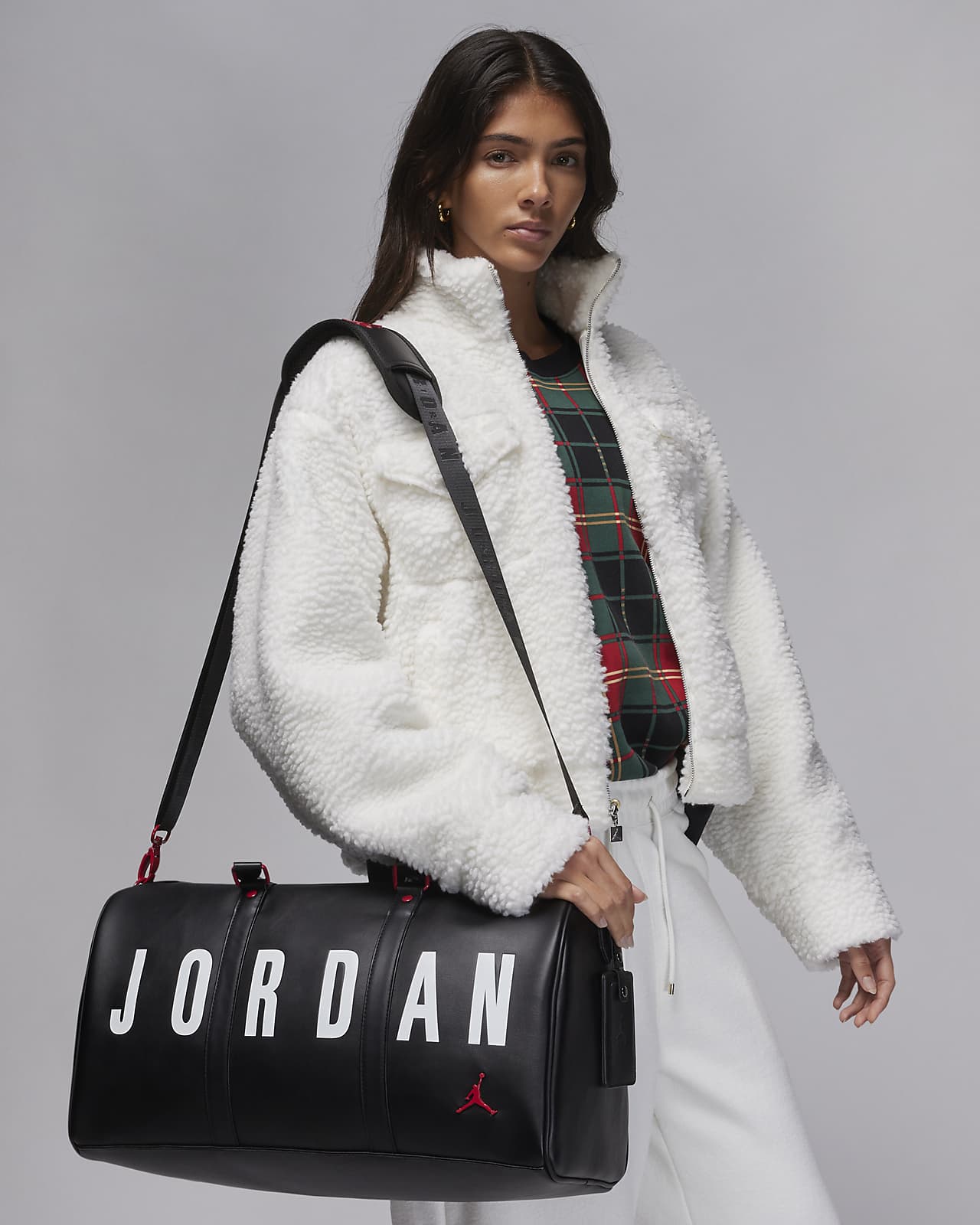 Jordan Monogram Duffle Bag Black