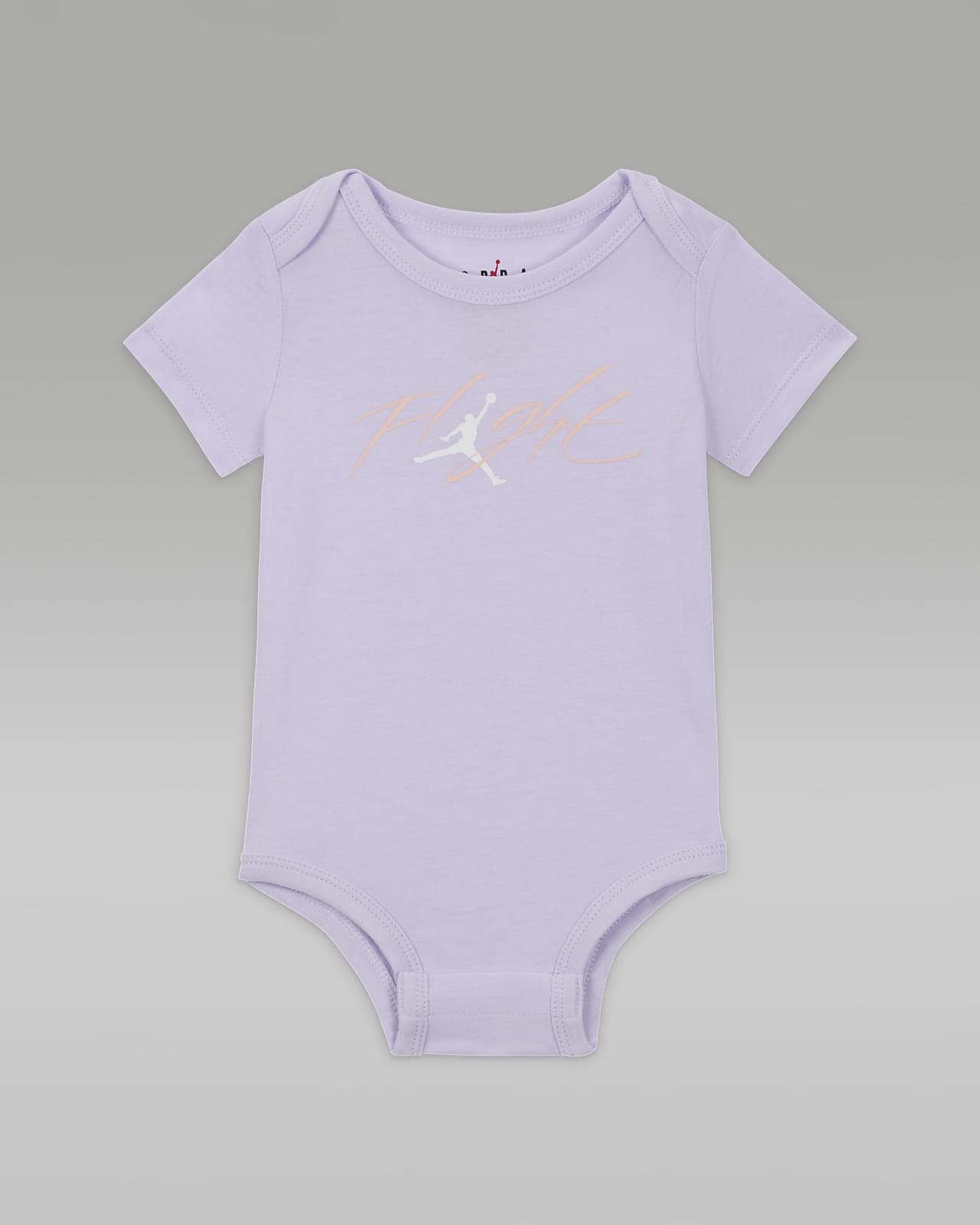 Jordan Flight Bodysuits. Patch Baby Printed (0-9M)