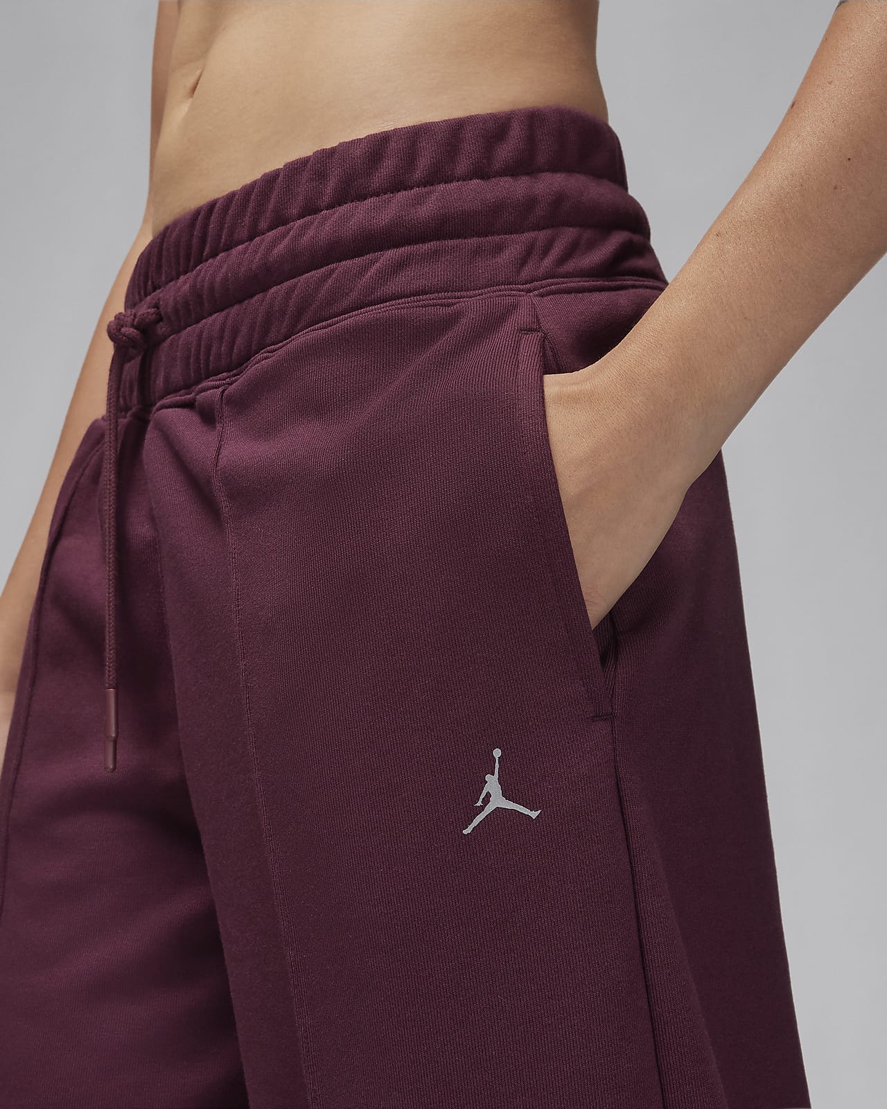 Pants de tejido Fleece para mujer Jordan Sport.