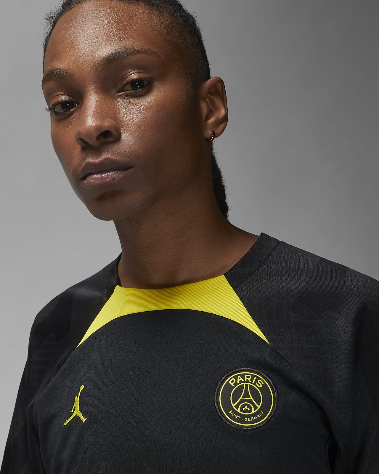 Playera psg jordan hotsell negra