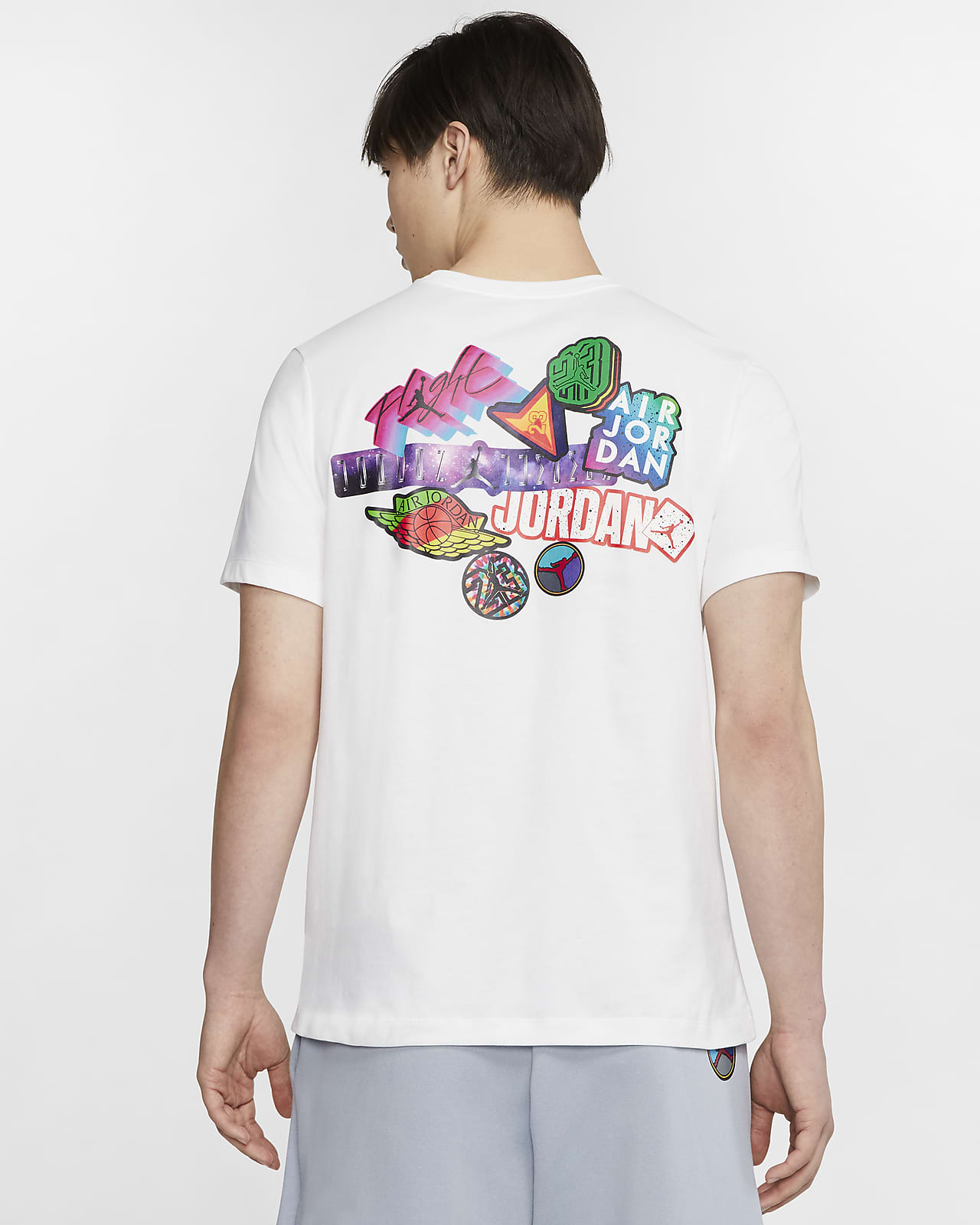 Jordan sticker tee sales
