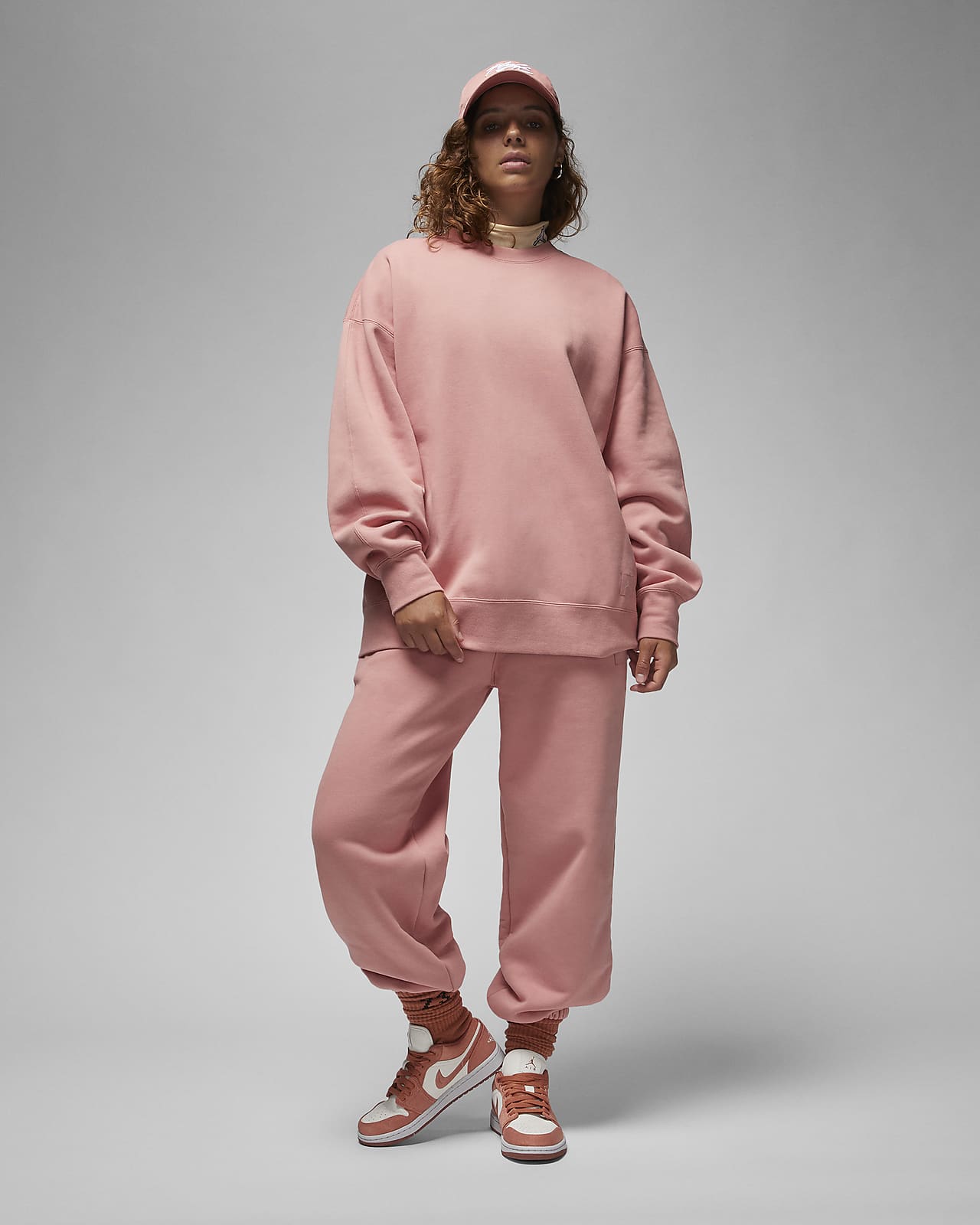 Jordan Flight Fleece Women's Crew-neck Sweatshirt. Nike CA