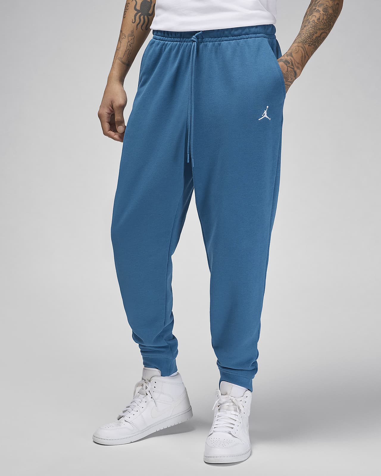 Ανδρικό παντελόνι φλις με ύφανση μπουκλέ στο εσωτερικό Jordan Essentials