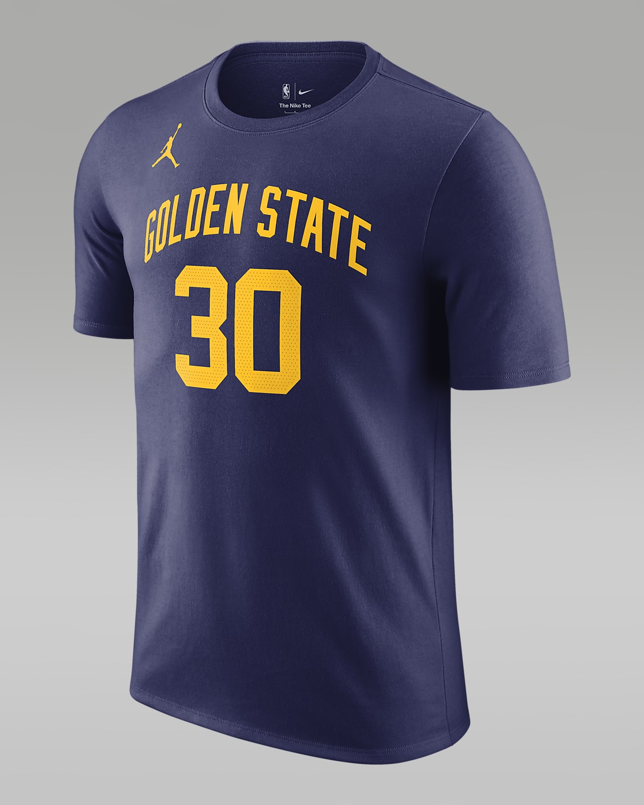 Golden State Warriors Statement Edition Jordan NBA-T-shirt til mænd