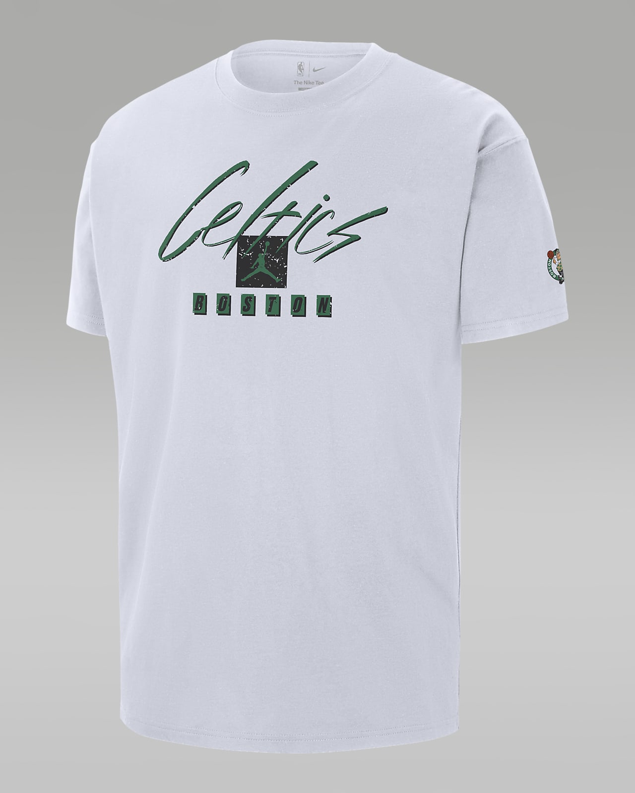 Boston Celtics Courtside Statement Edition Jordan Max90 NBA-T-Shirt für Herren