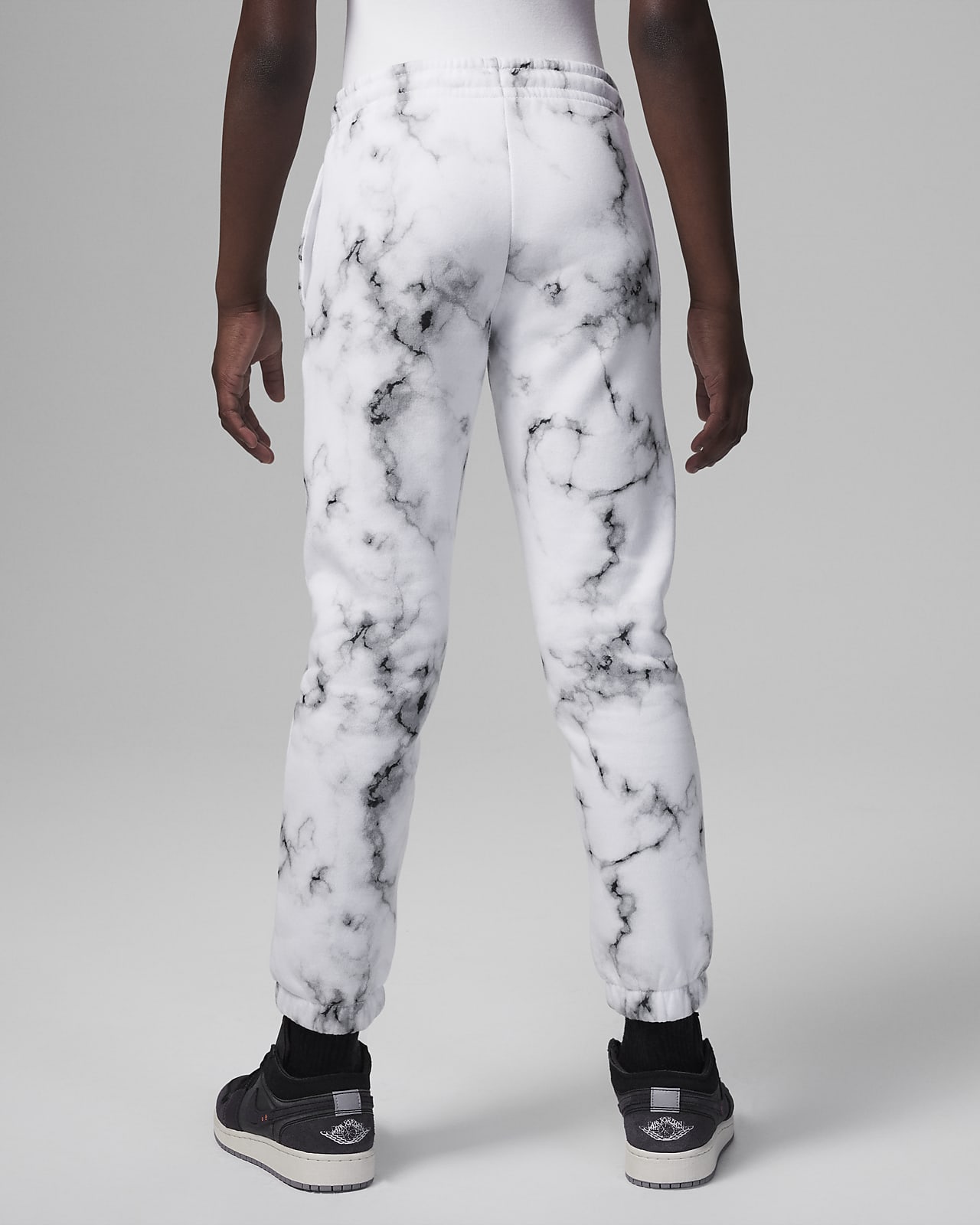 Jordan Younger Kids' Essentials Printed Fleece Hoodie and Trousers Set.  Nike LU