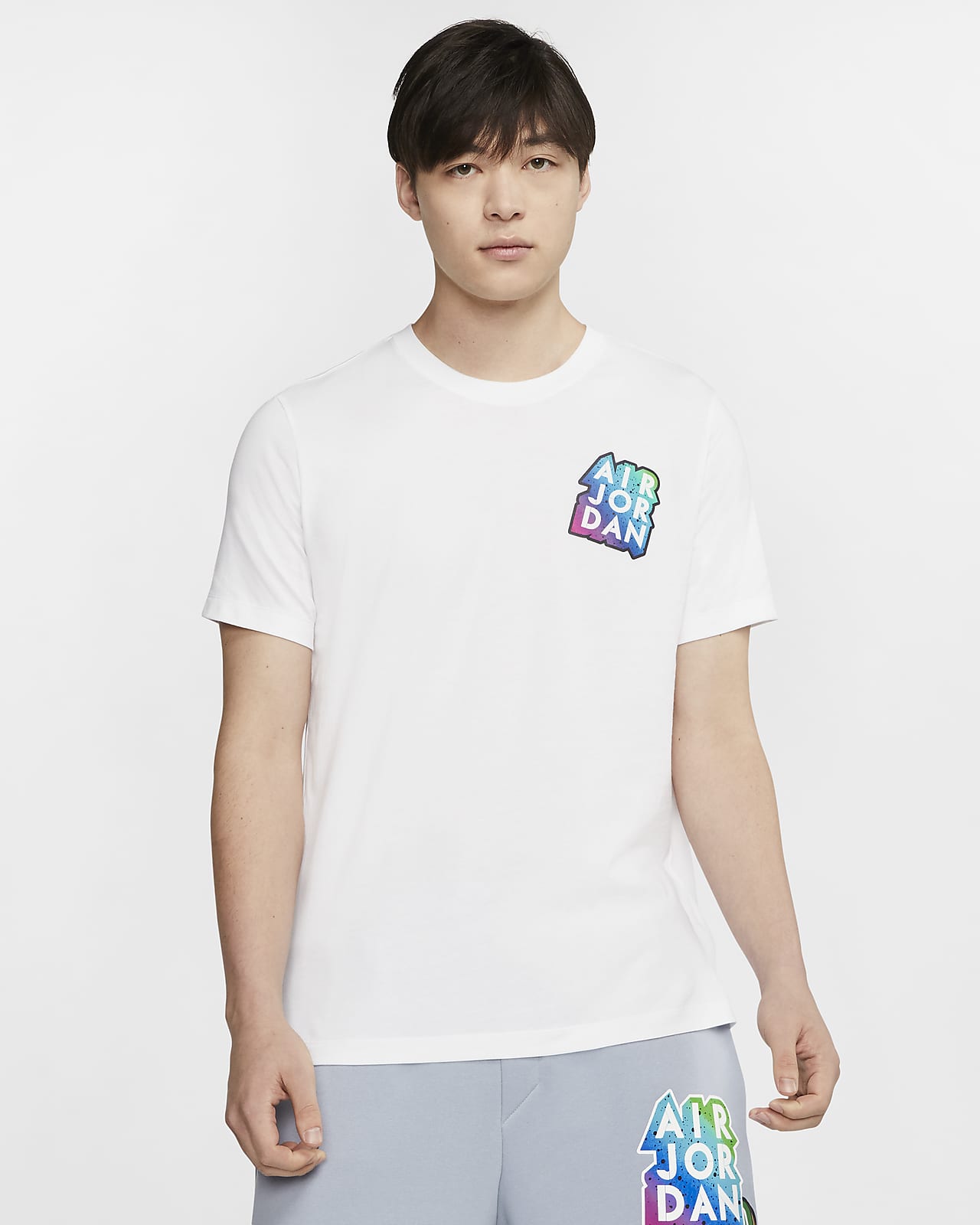 Air jordan deals brand sticker tee