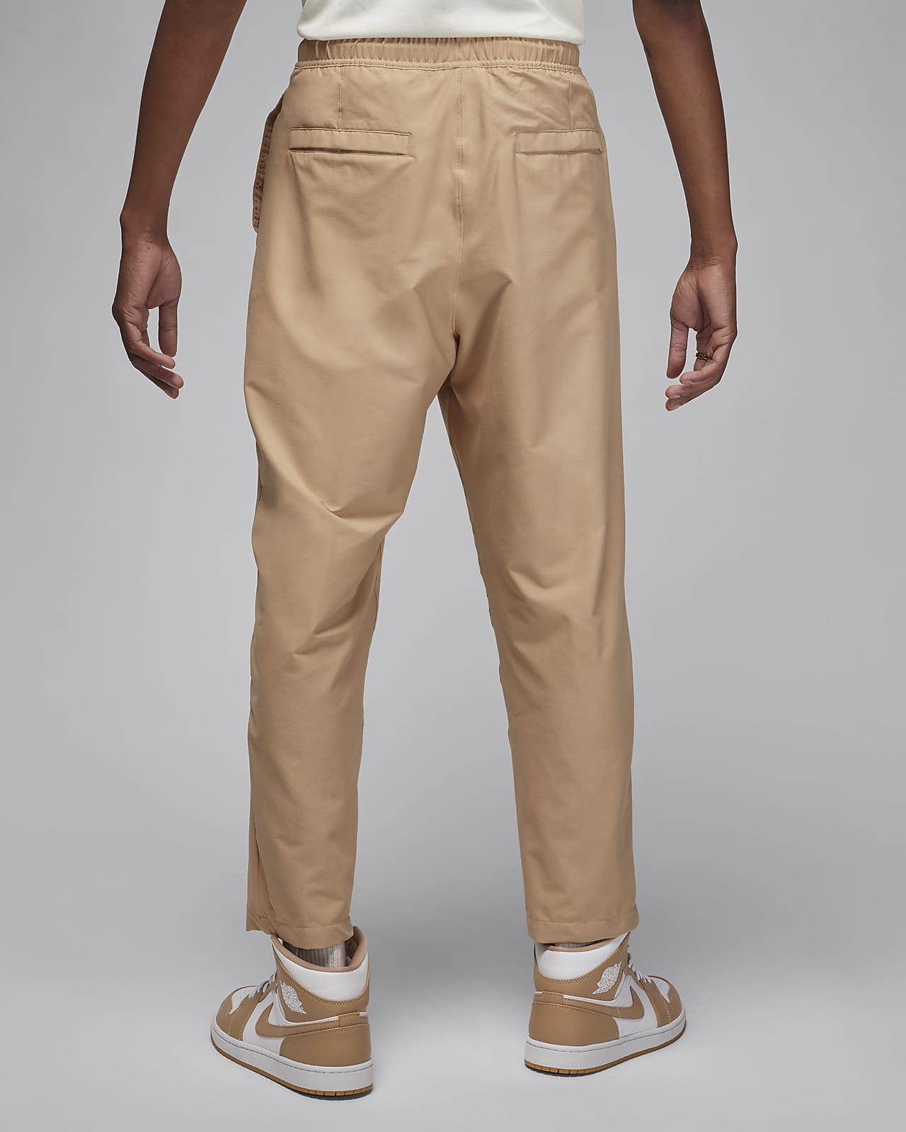 Oxwhite Men Cropped Pants - Beige XL, Men's Fashion, Bottoms, Trousers on  Carousell