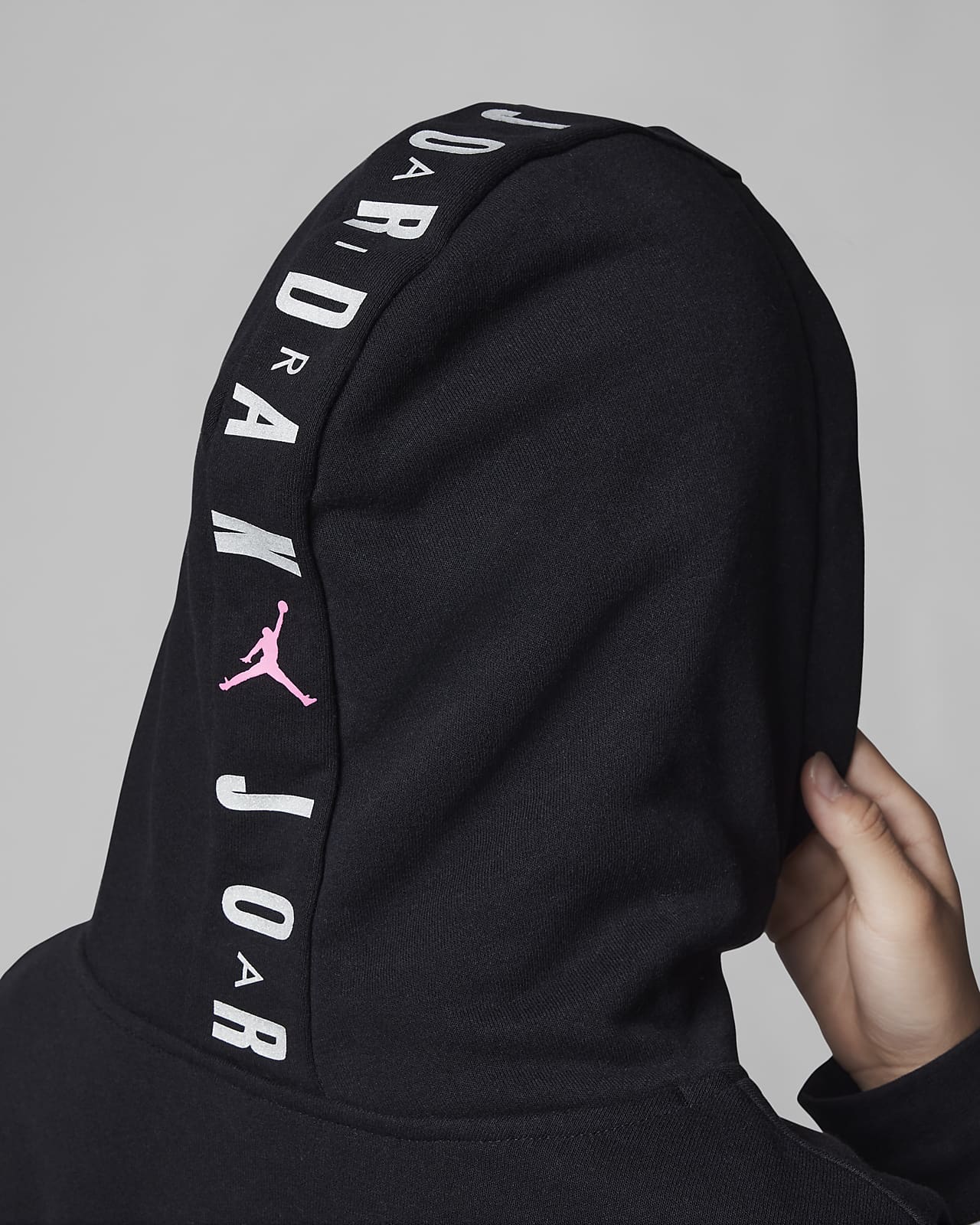 Jordan Holiday Shine Glitter Sweatshirt Hoodie Older Kids' Hoodie. Nike UK