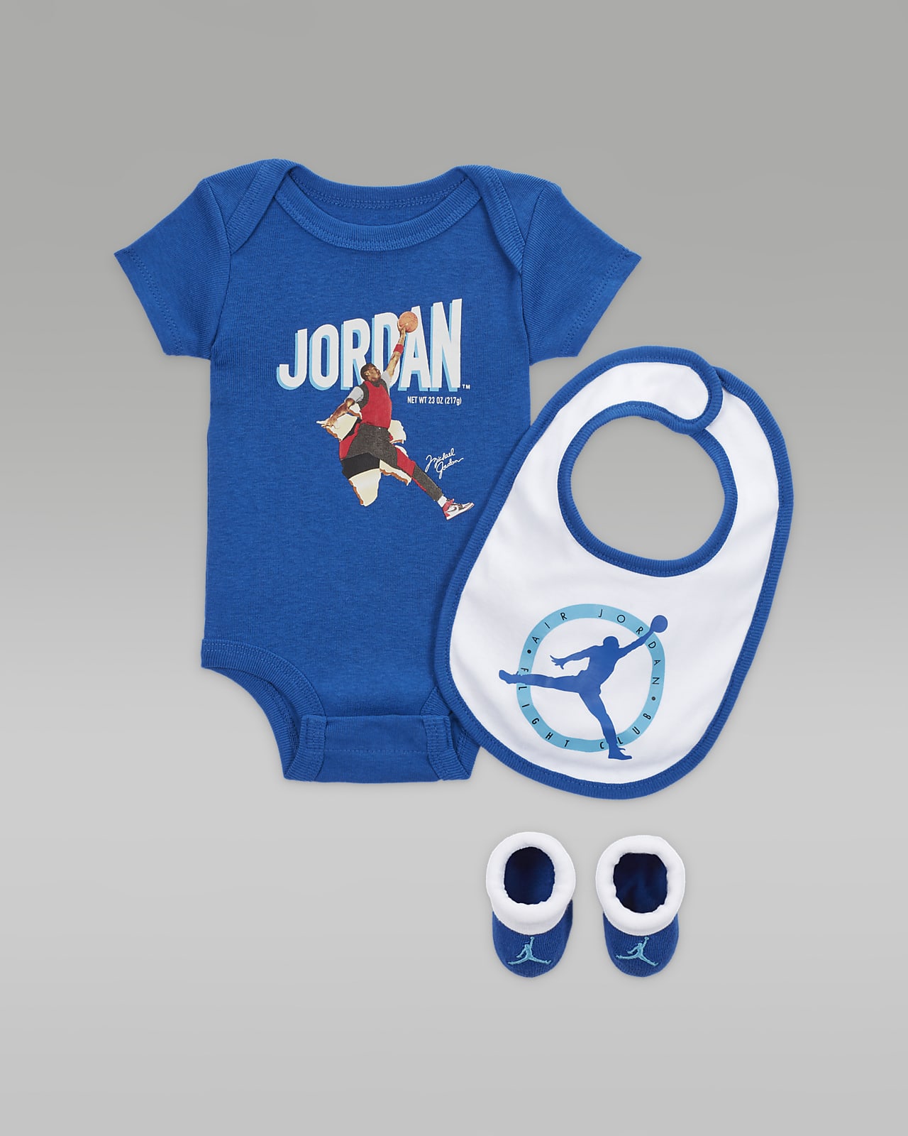 Set di body Jordan MVP Bodysuit Box Set – Bebè (0-6 mesi)
