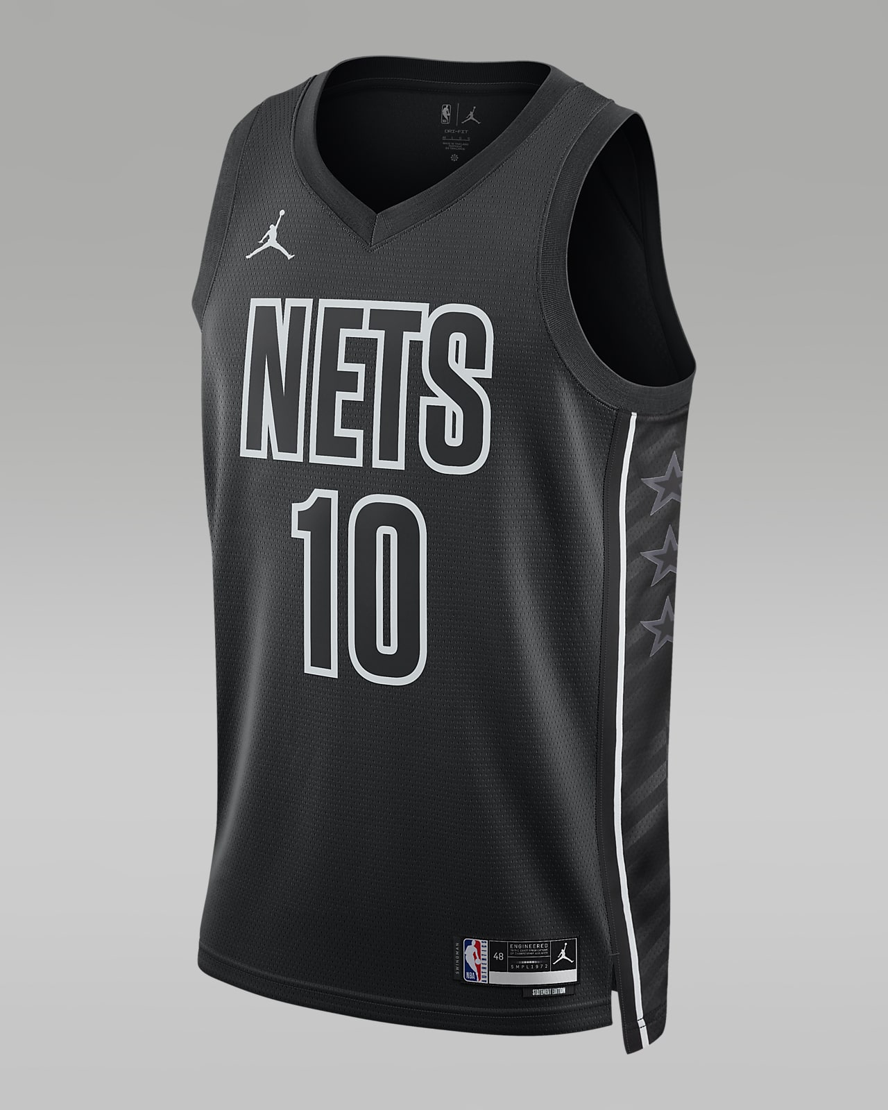 Brooklyn Nets Statement Edition Jordan Dri-FIT NBA Swingman Trikot für Herren