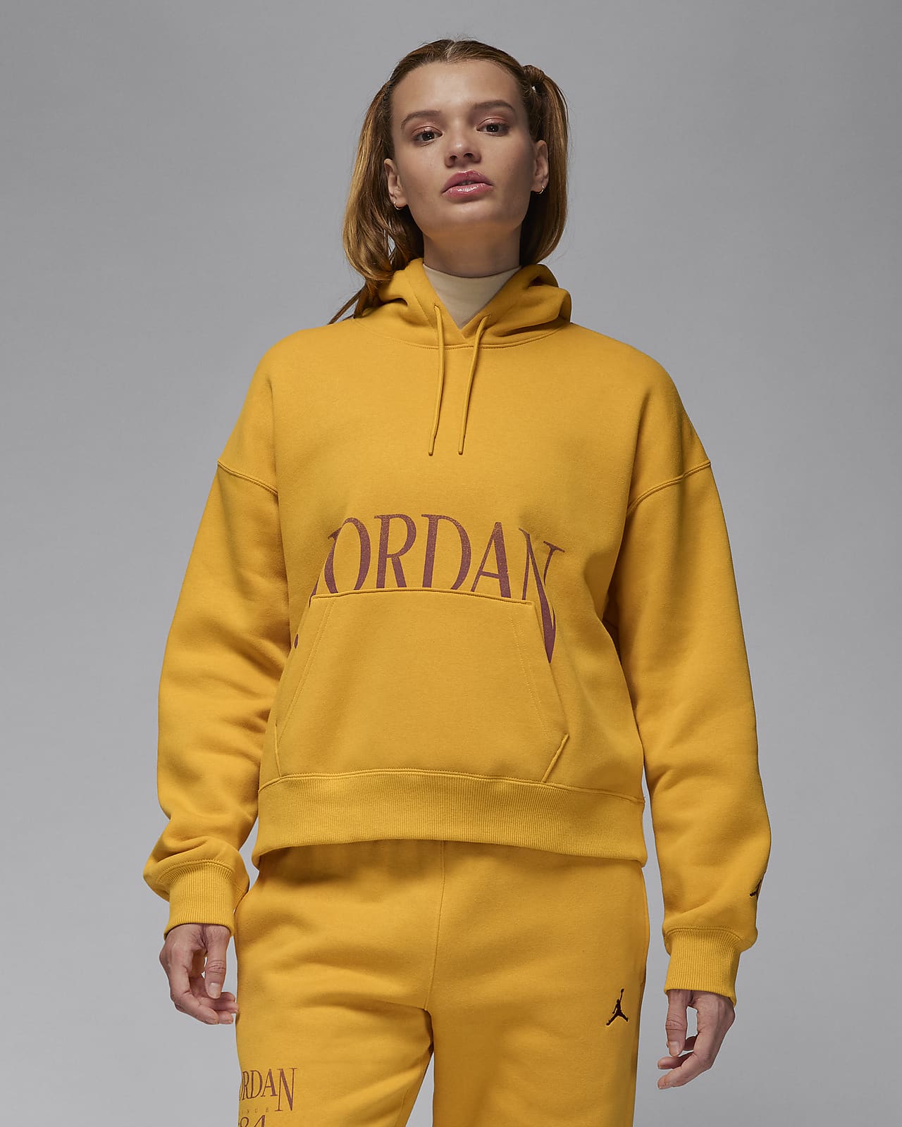 Hoodie pullover Jordan Brooklyn Fleece para mulher