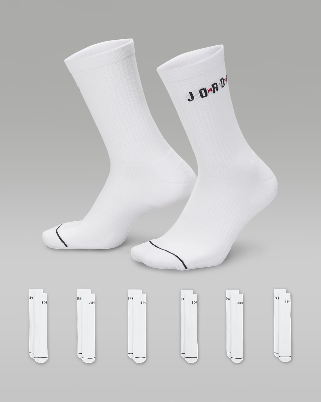 Jordan Everyday Crew Socks (6 Pairs)