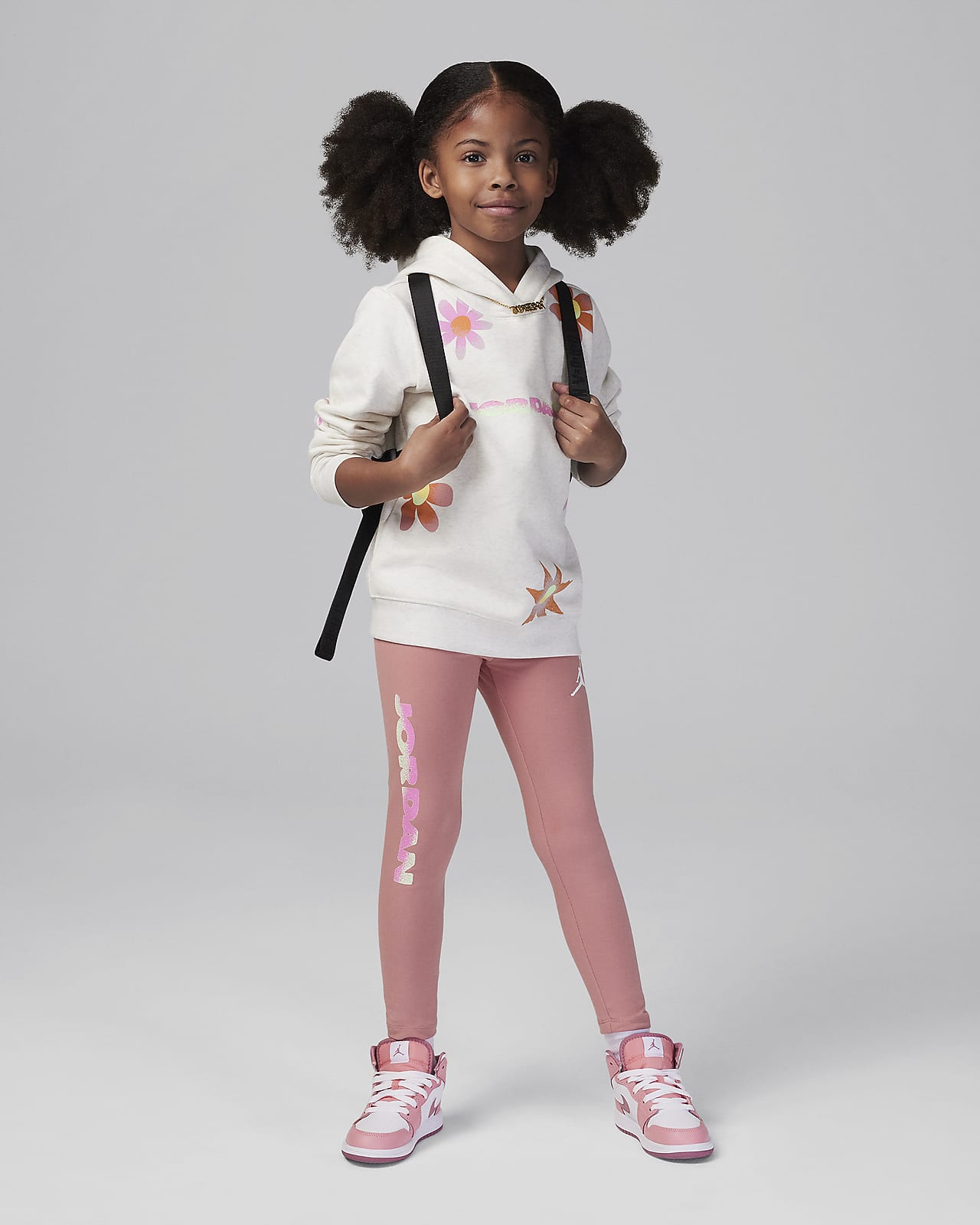 Nike Kids Pullover Hoodie Leggings Set (Toddler)