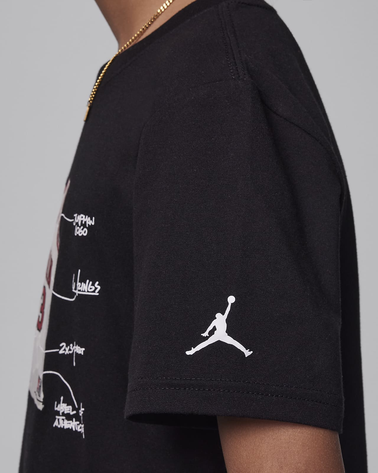 Jordan Big Kids Graphic T Shirt. Nike