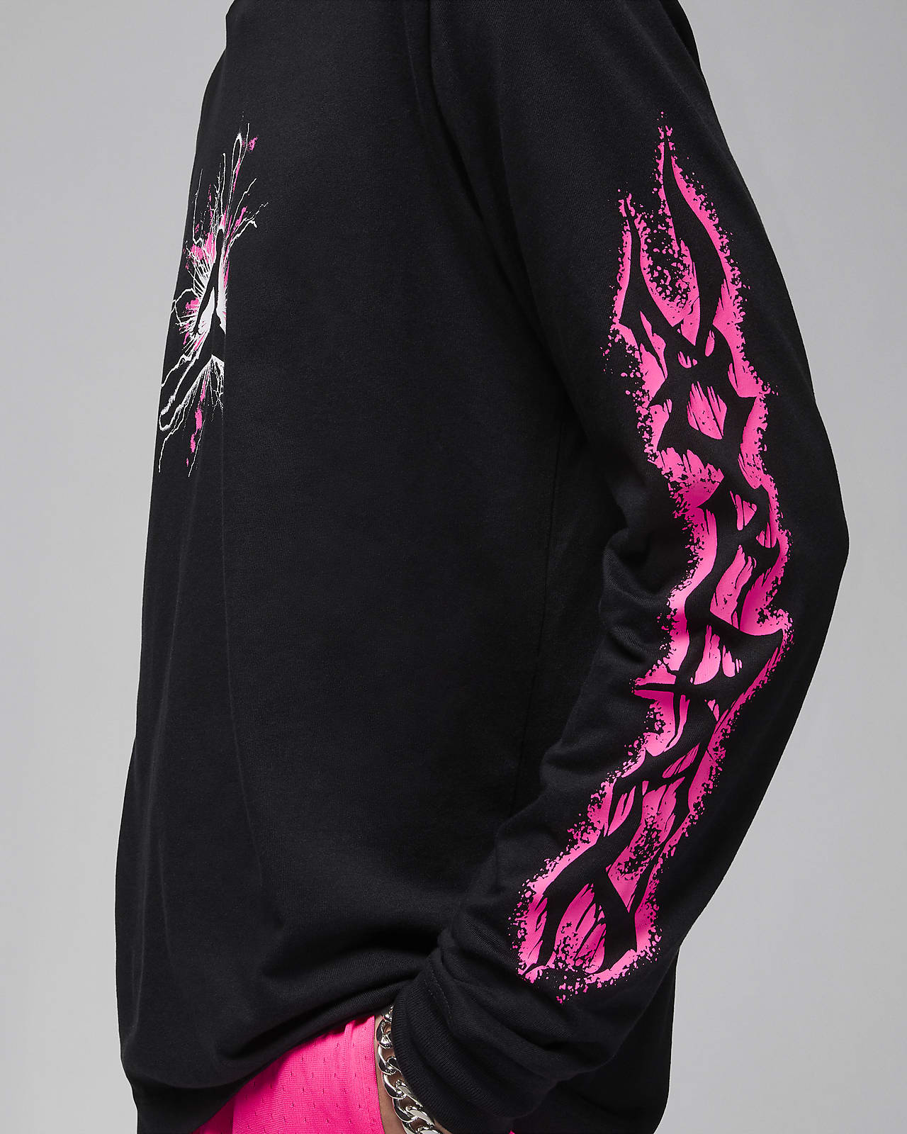 Jordan Dri FIT Sport Men s Long Sleeve Graphic T Shirt. Nike BG