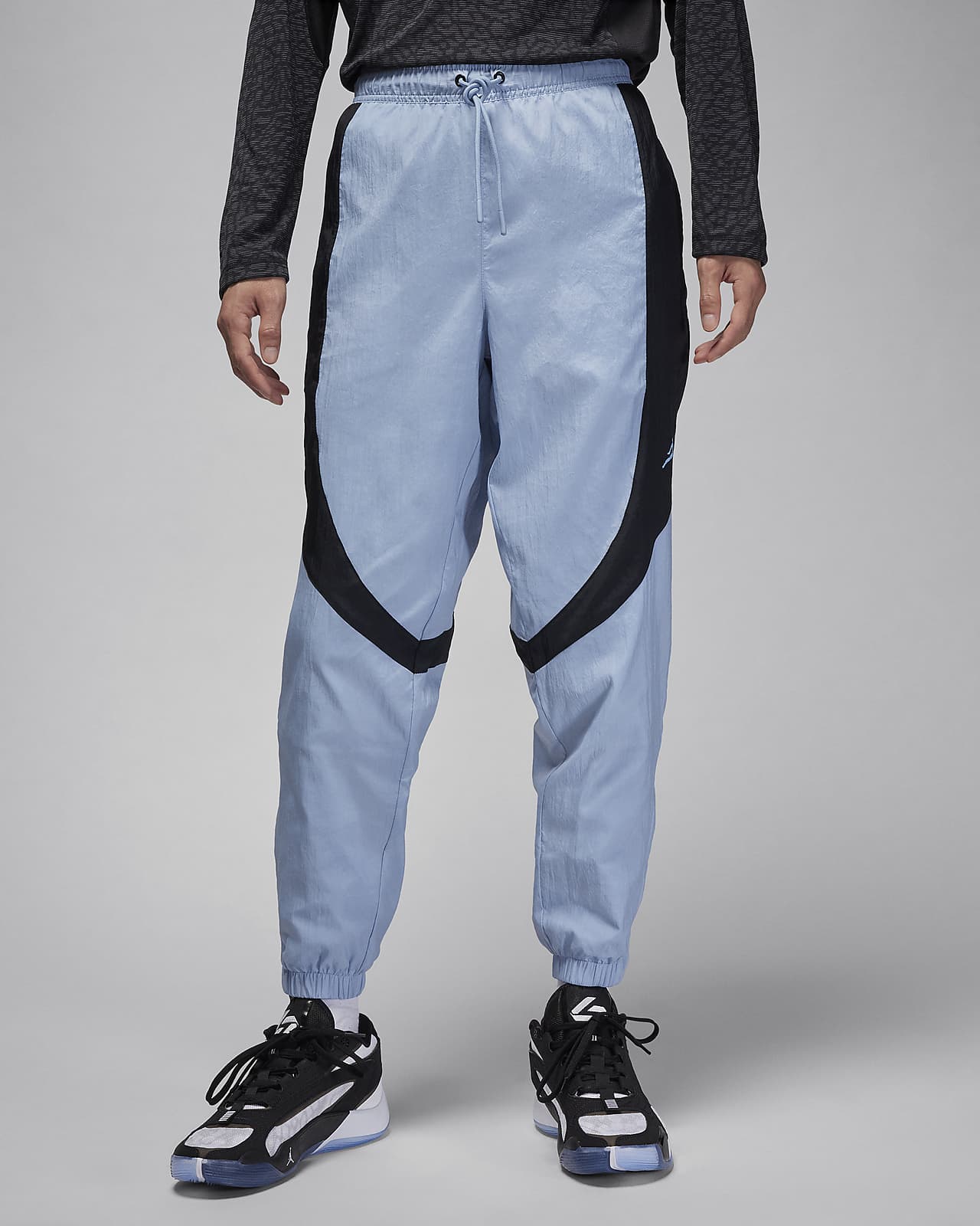 Trackpants: Shop Online Men Airforce Blue Polyester Trackpants on Cliths