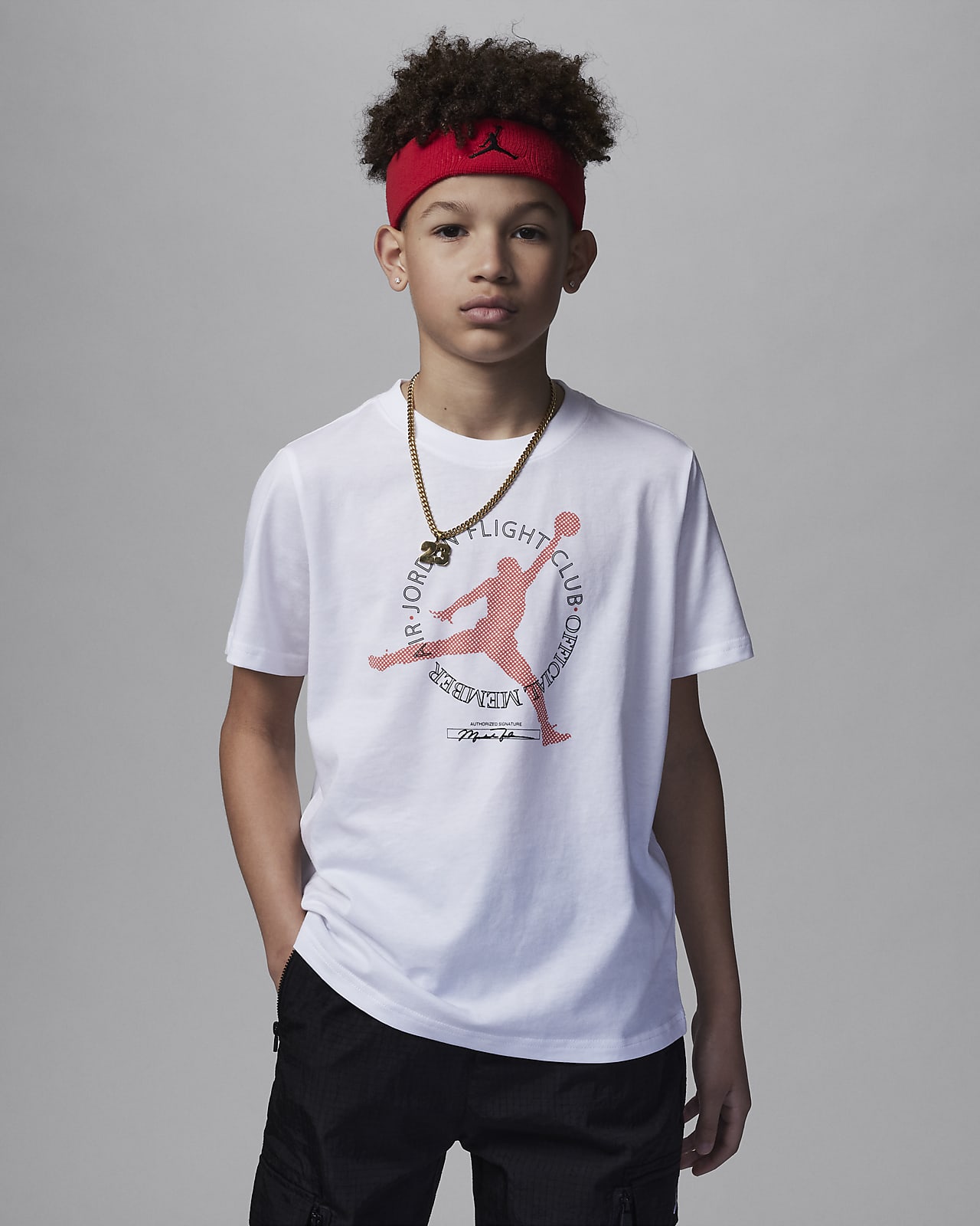 T shirt Jordan Official Member Tee Ragazzi. Nike IT