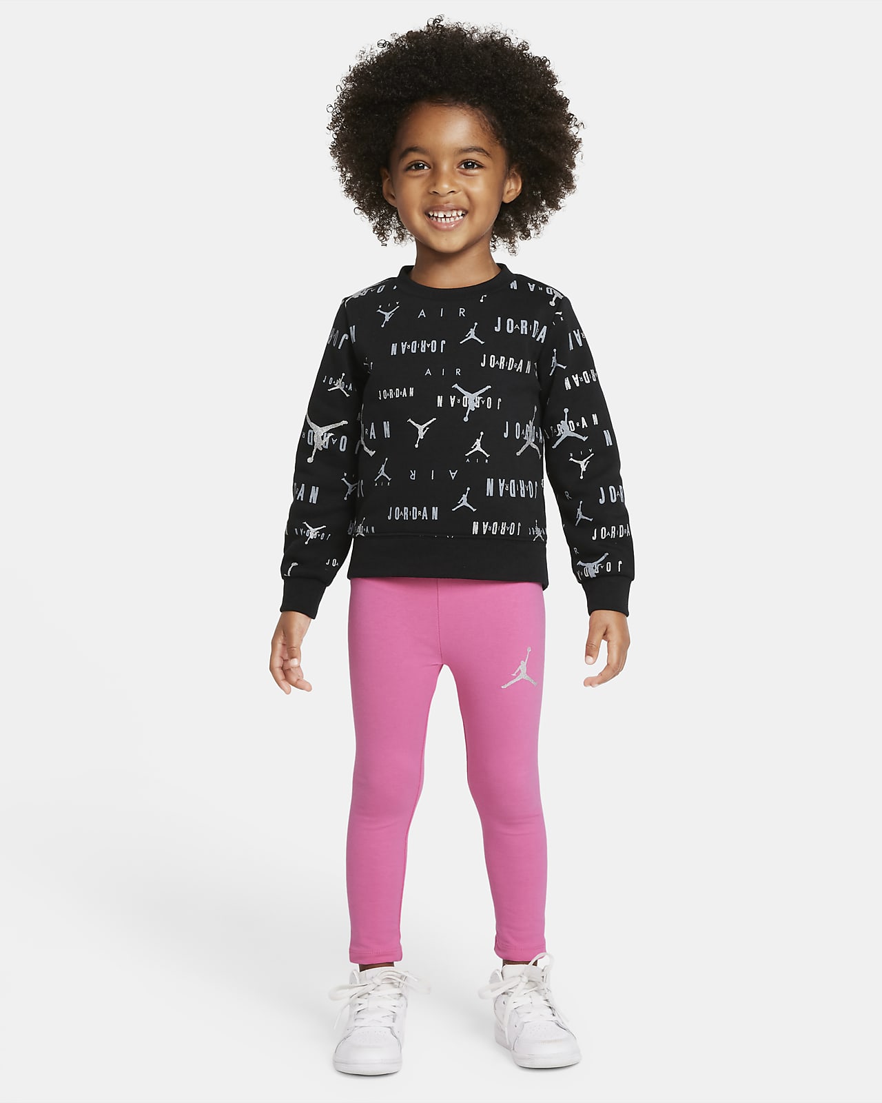 Conjunto de leggings y sudadera para beb Jordan. Nike