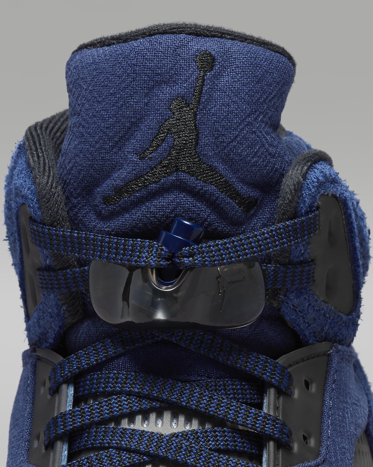 Shirt to Match Air Jordan Retro 5 Blue Suede Sneakers.trust 