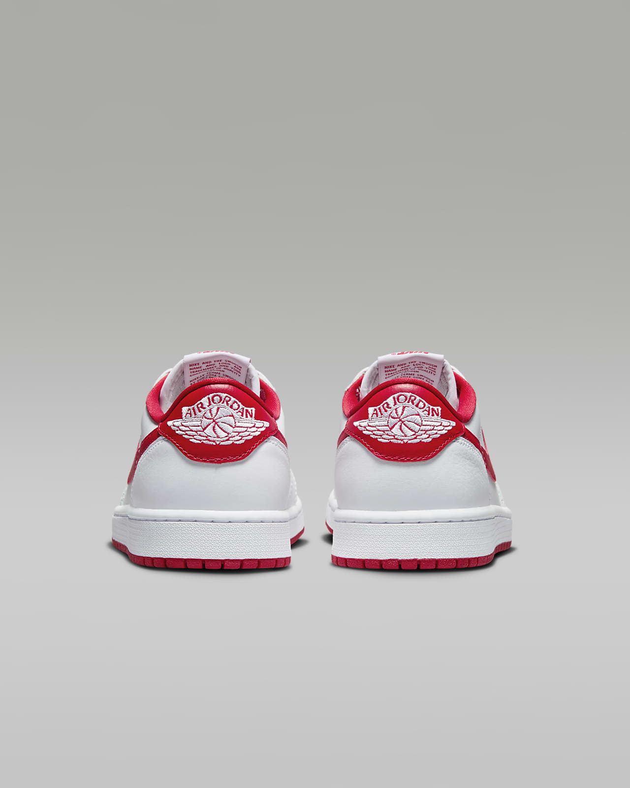 Air Jordan 1 Low OG 'White/Red' Men's Shoes. Nike CA