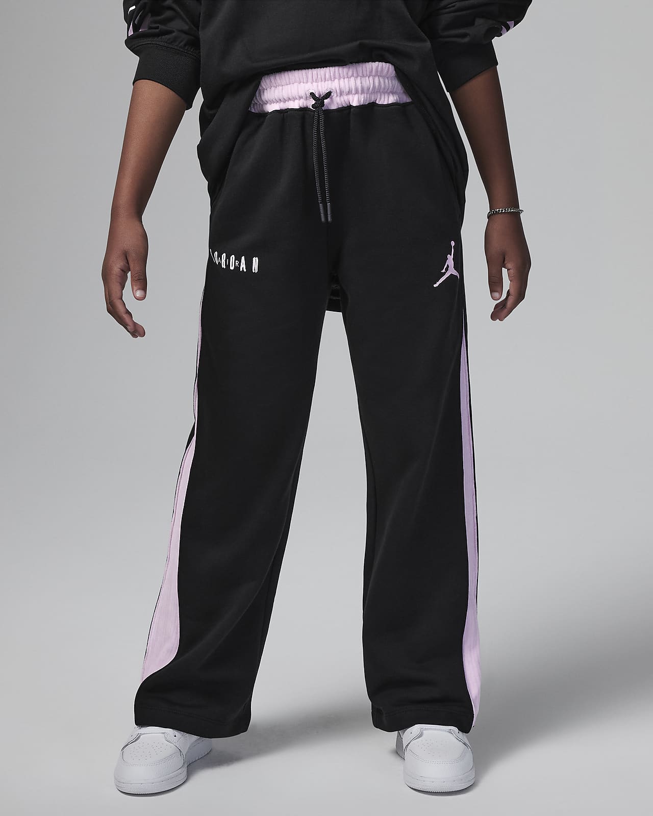 Calças Jordan Soft Touch Mixed Fleece Pants Júnior. Nike PT
