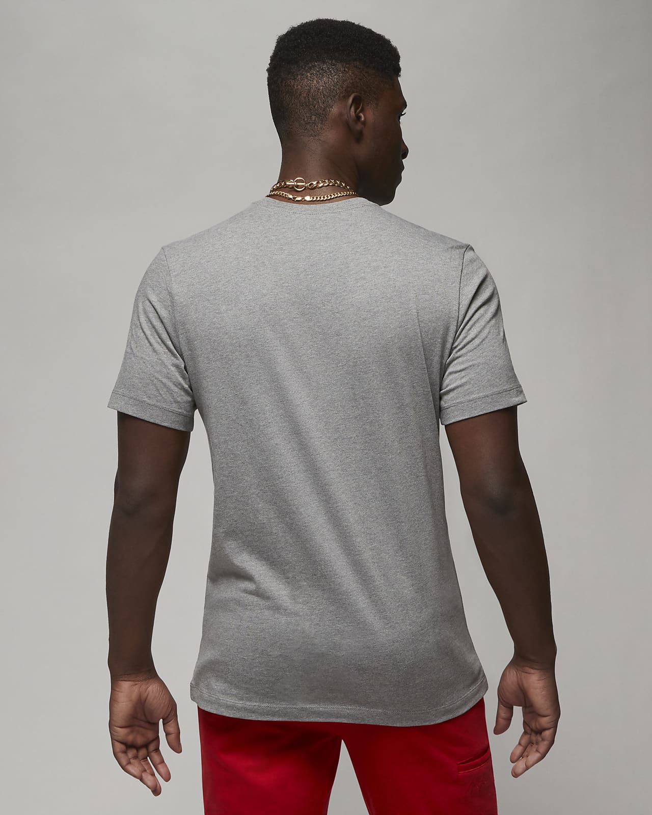 T shirt jordan uomo grigio hot sale