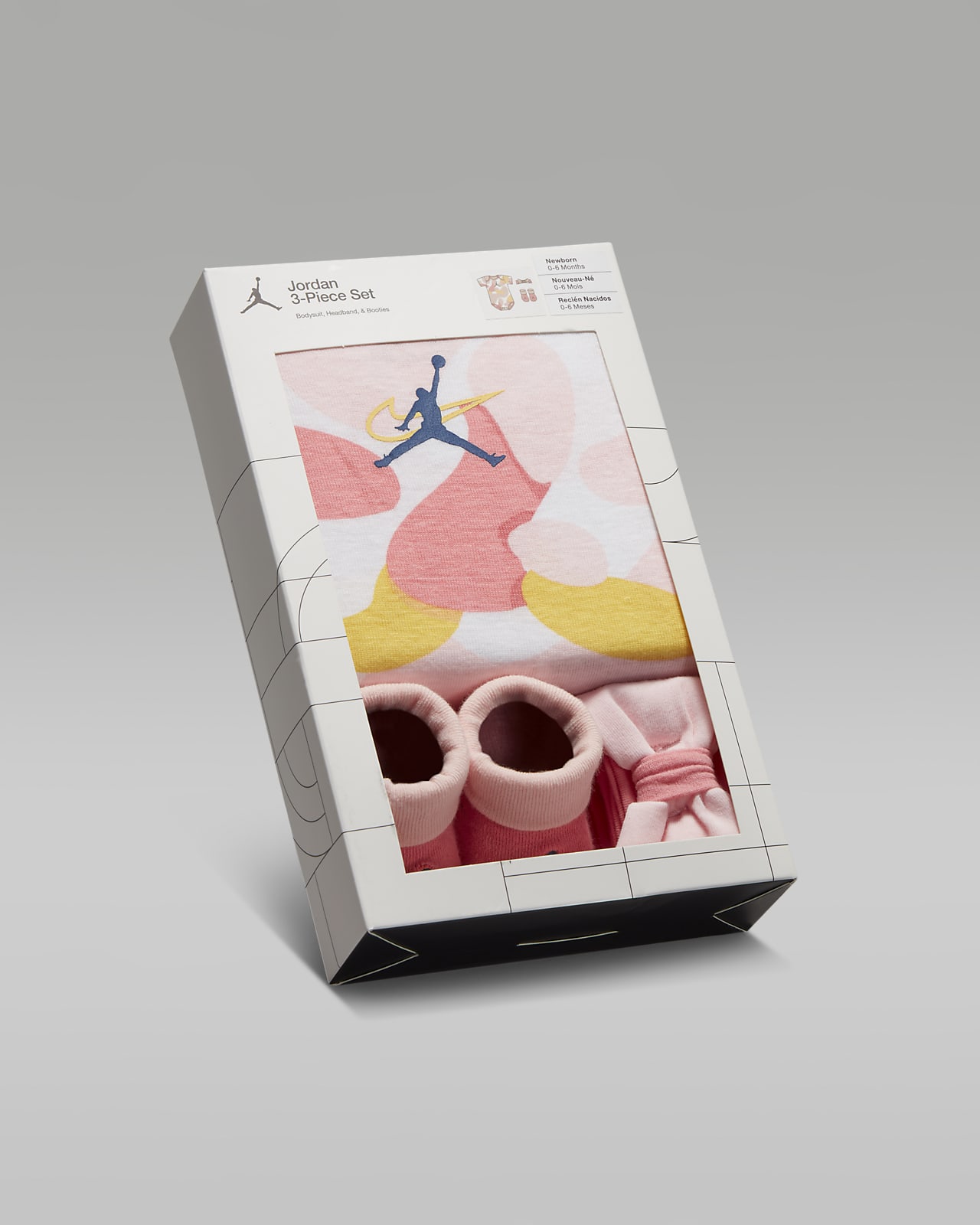 Jordan Outside the Lines 3 Piece Bodysuit Box Set Baby Bodysuit